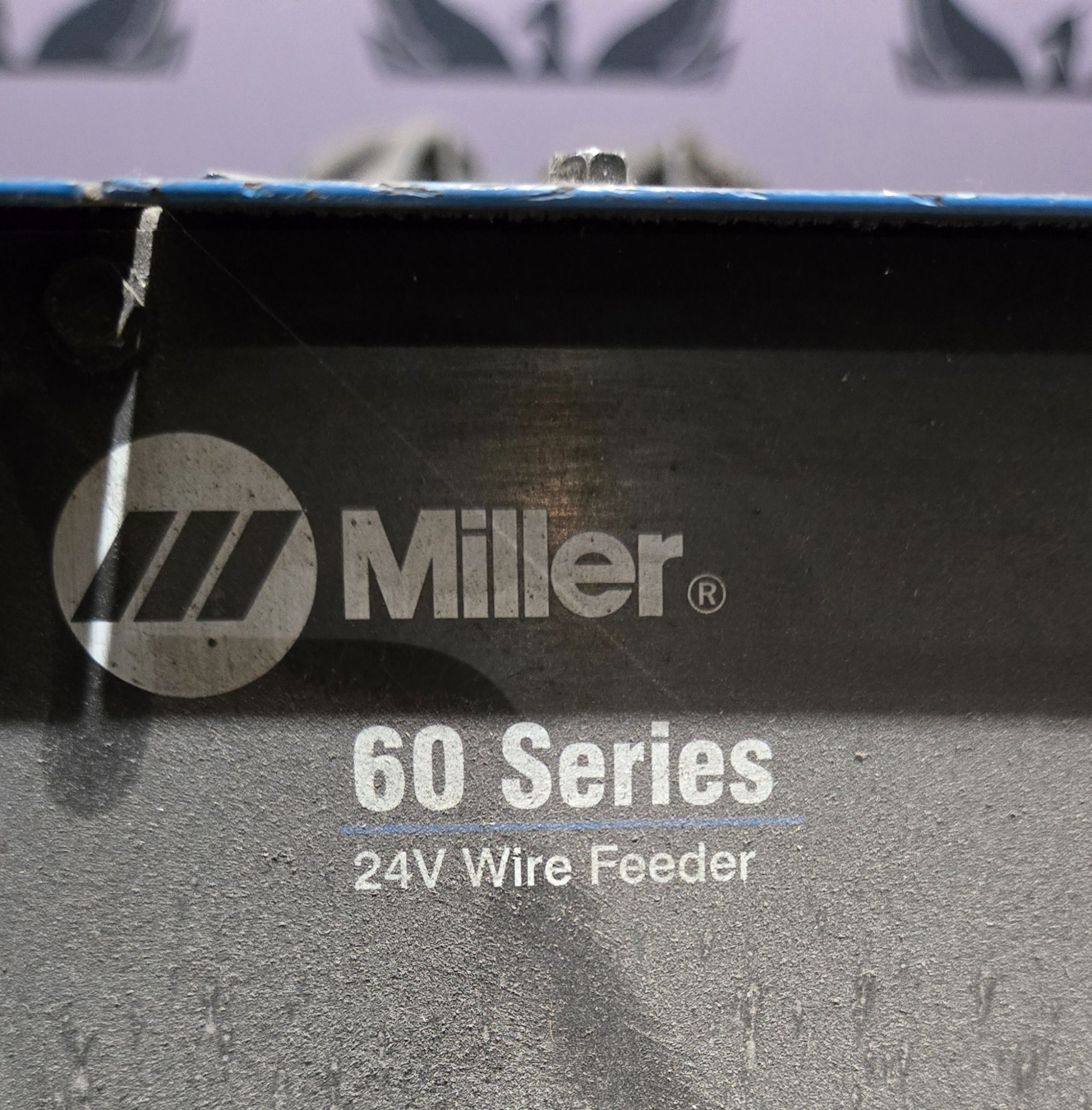 MILLER DELTAWELD 450 ARC WELDER WITH WIRE FEEDER AND CART USED 14