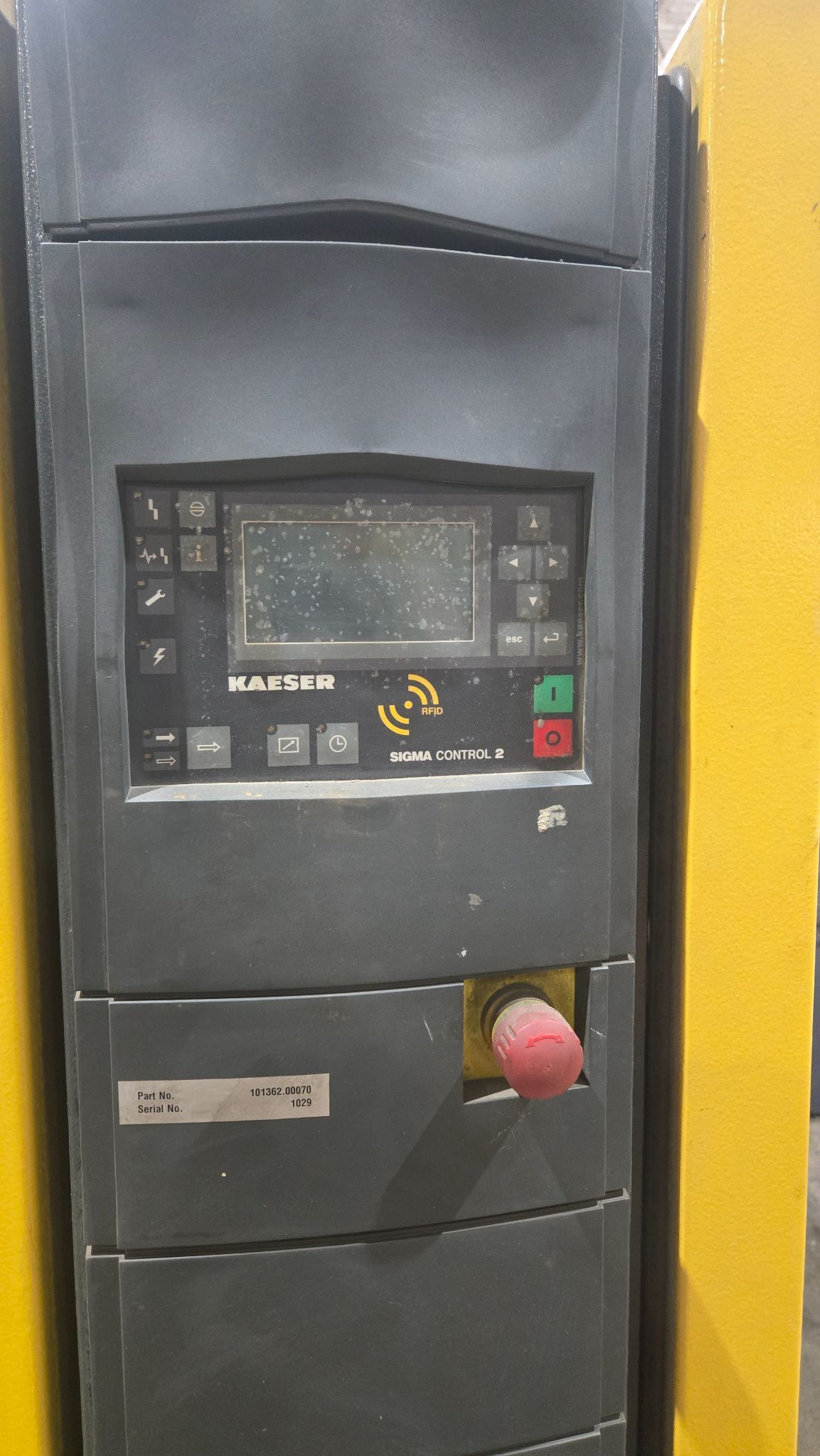 2018 KAESER BSD 50T Rotary Screw Compressor w/ ABT 83 Refrigeration Dryer USED 1