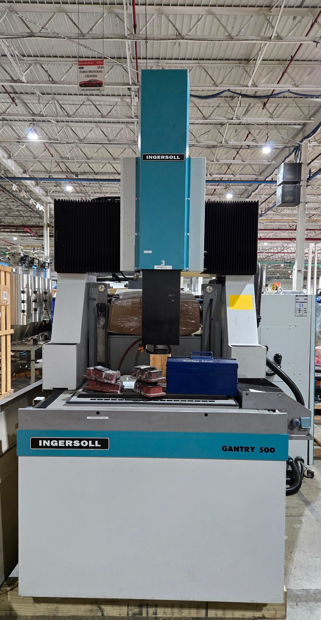 INGERSOL GANTRY 500 EDM SINKER USED 0