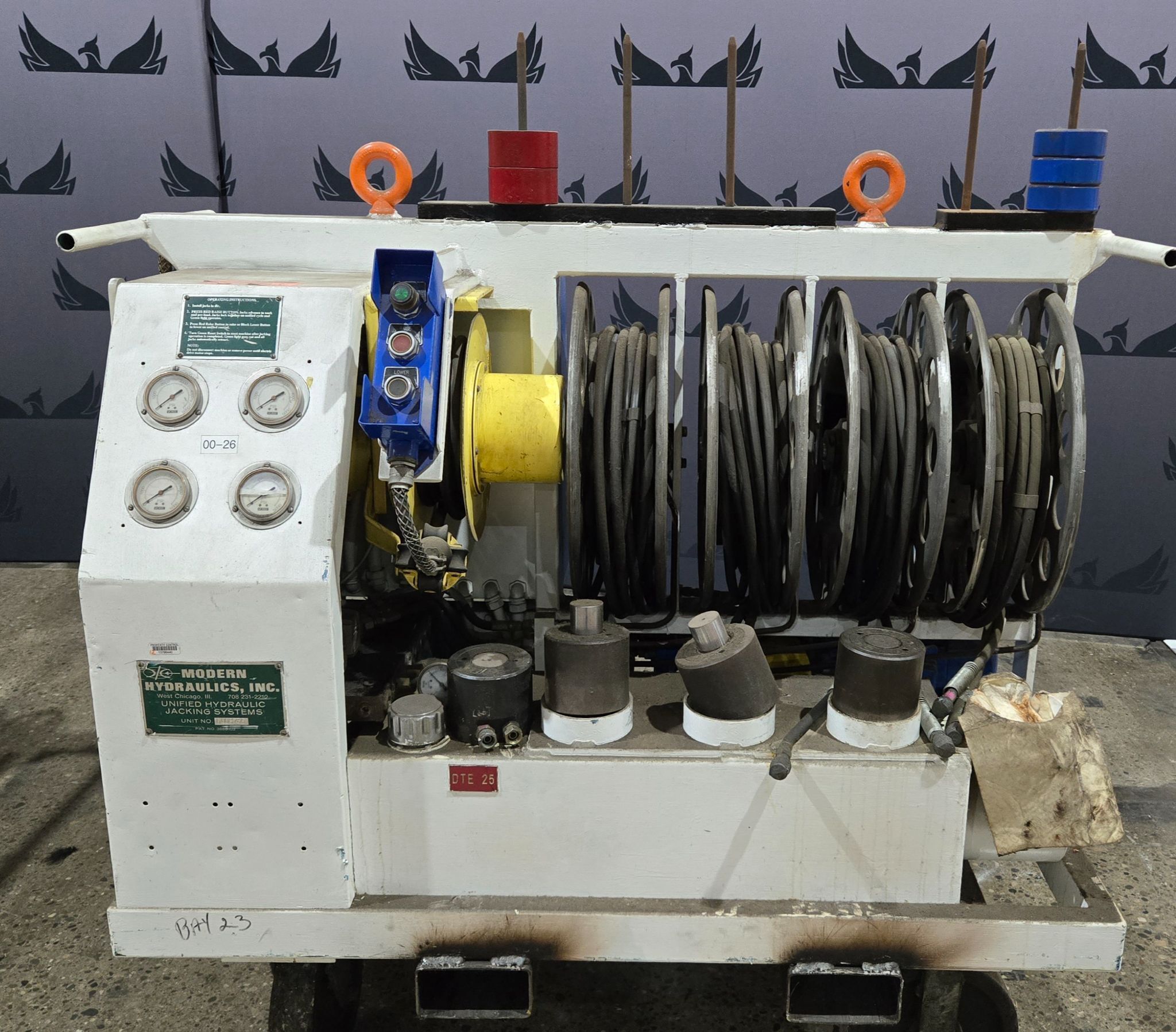 MODERN HYDRAULIC CORP 6008736 UNIFIED HYDRAULIC JACKING SYSTEMS USED 0