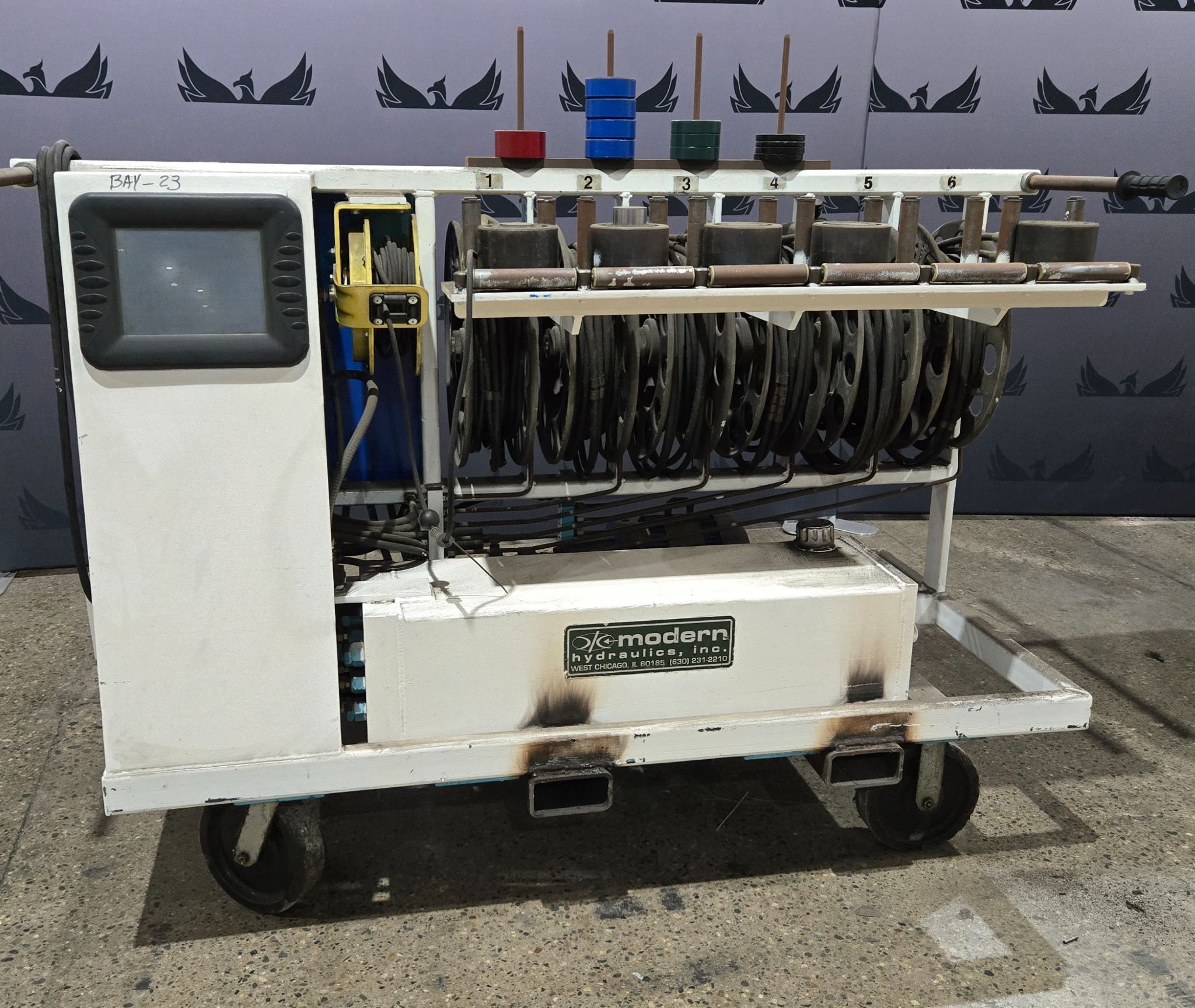 MODERN HYDRAULIC CORP UNIFIED HYDRAULIC JACKING SYSTEM USED 0