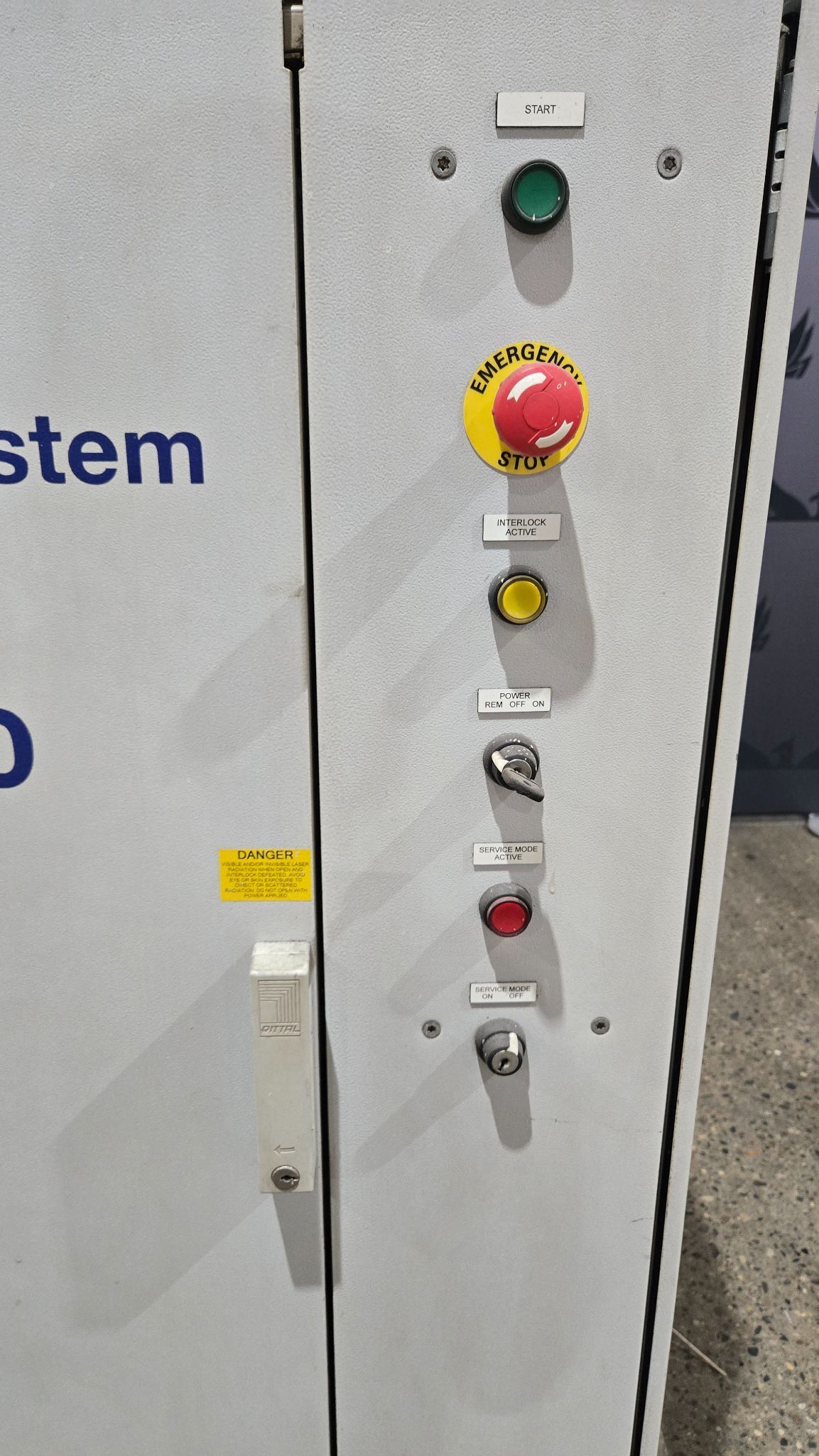 IPG PHOTONICS YLS-1000-S2T-TR Ytterbium Laser System USED 8