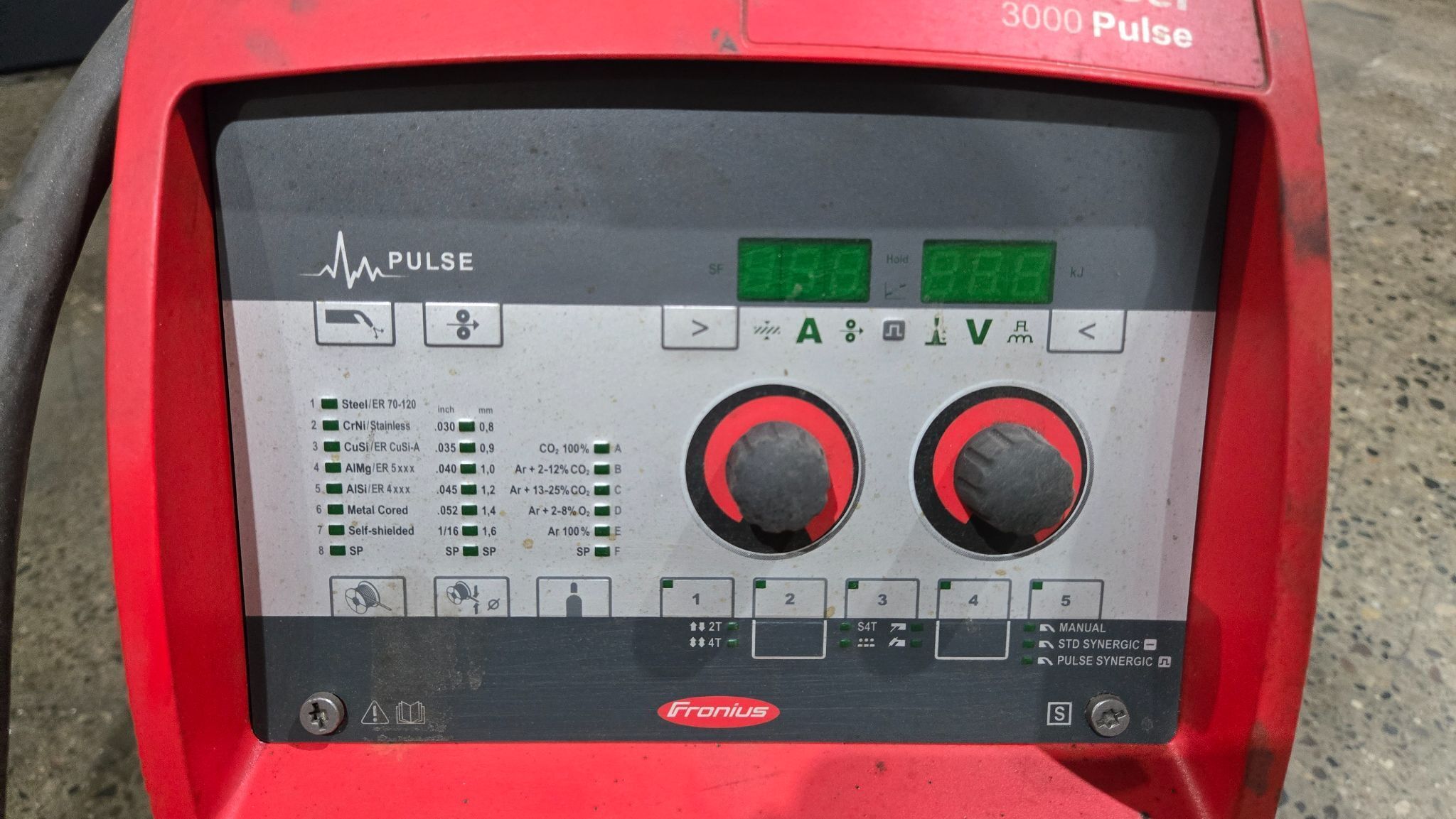 FRONIUS TransSteel 3000 C PULSE FSC/NC WELDER USED 5