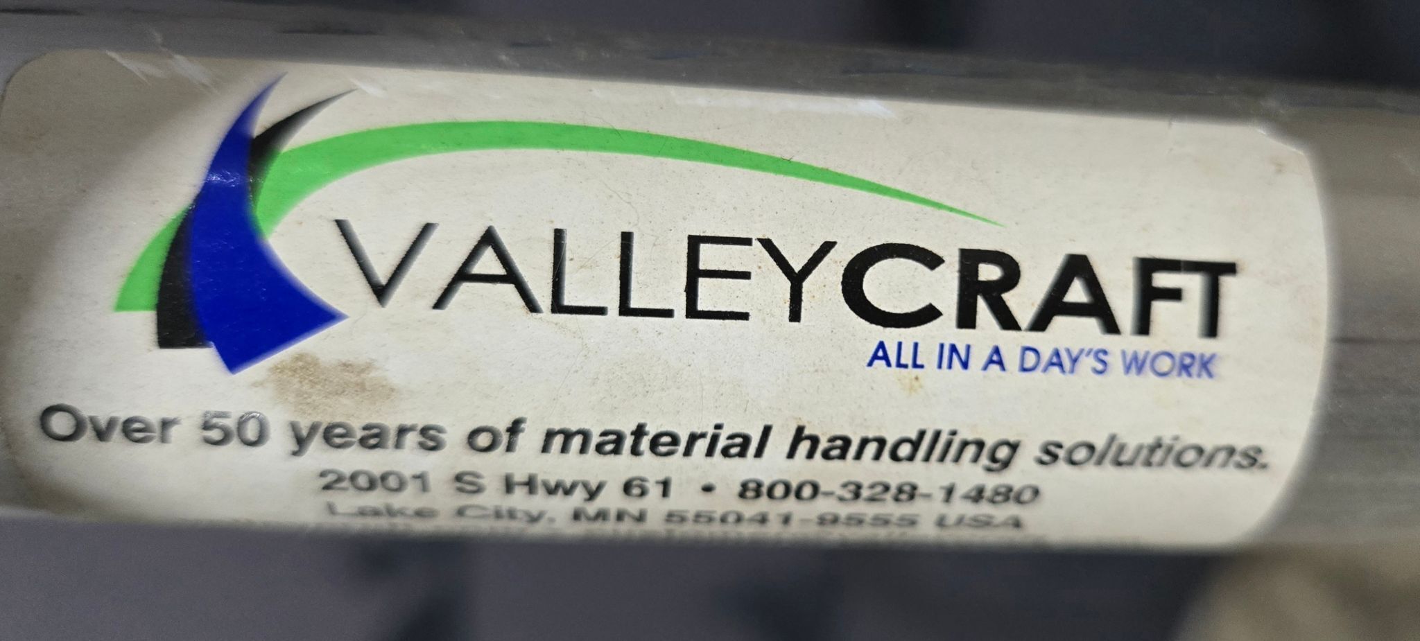 VALLEY CRAFT 2960A 4 WHEEL STEEL DRUM TRUCK WITH BRAKE USED 5