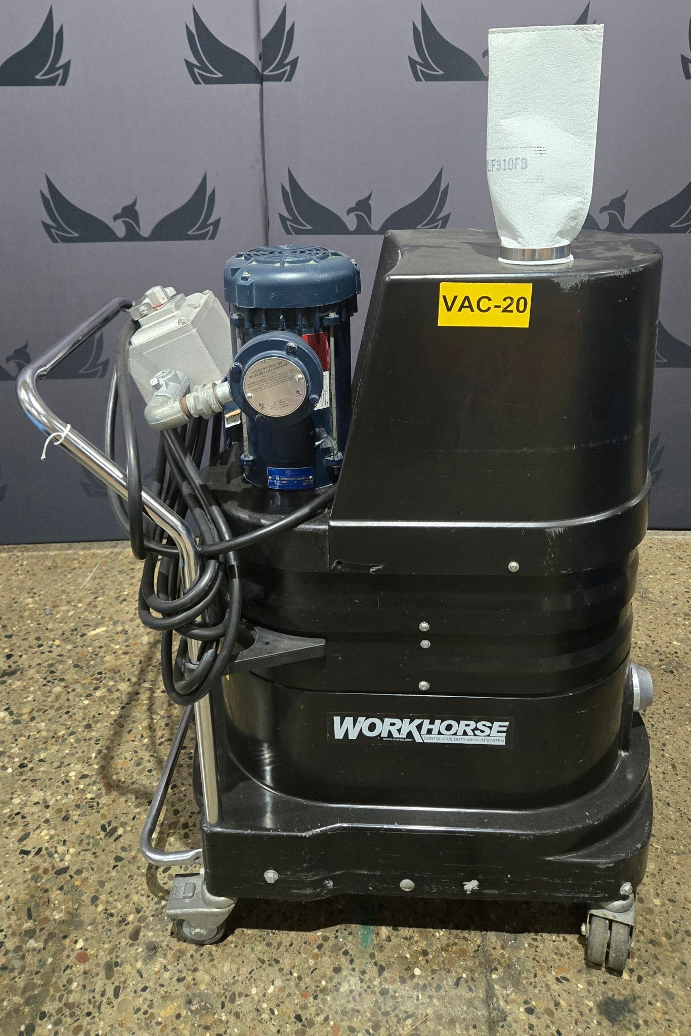 RUWAC DS1000-EX INDUSTRIAL VACUUM EXPLOSION-PROOF USED 3