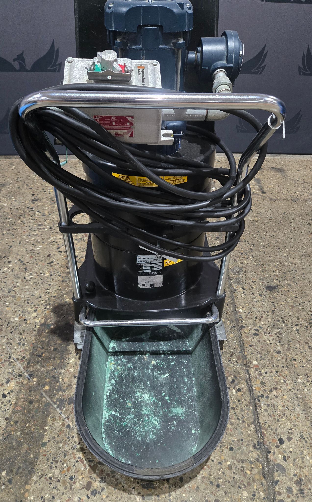 RUWAC DS1000-EX INDUSTRIAL VACUUM EXPLOSION-PROOF USED 6