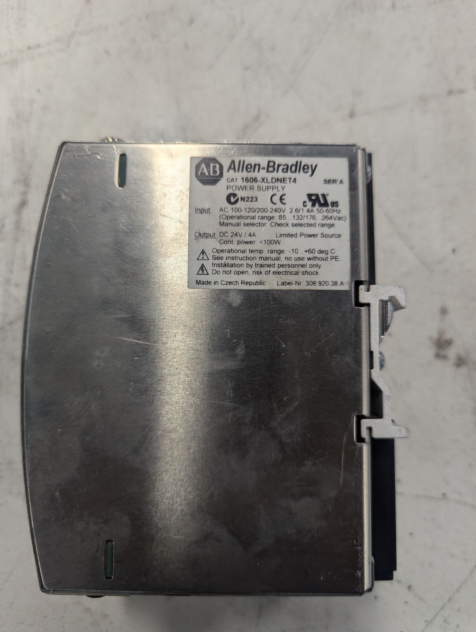 ALLEN BRADLEY 1606-XLDNET POWER SUPPLY USED 1