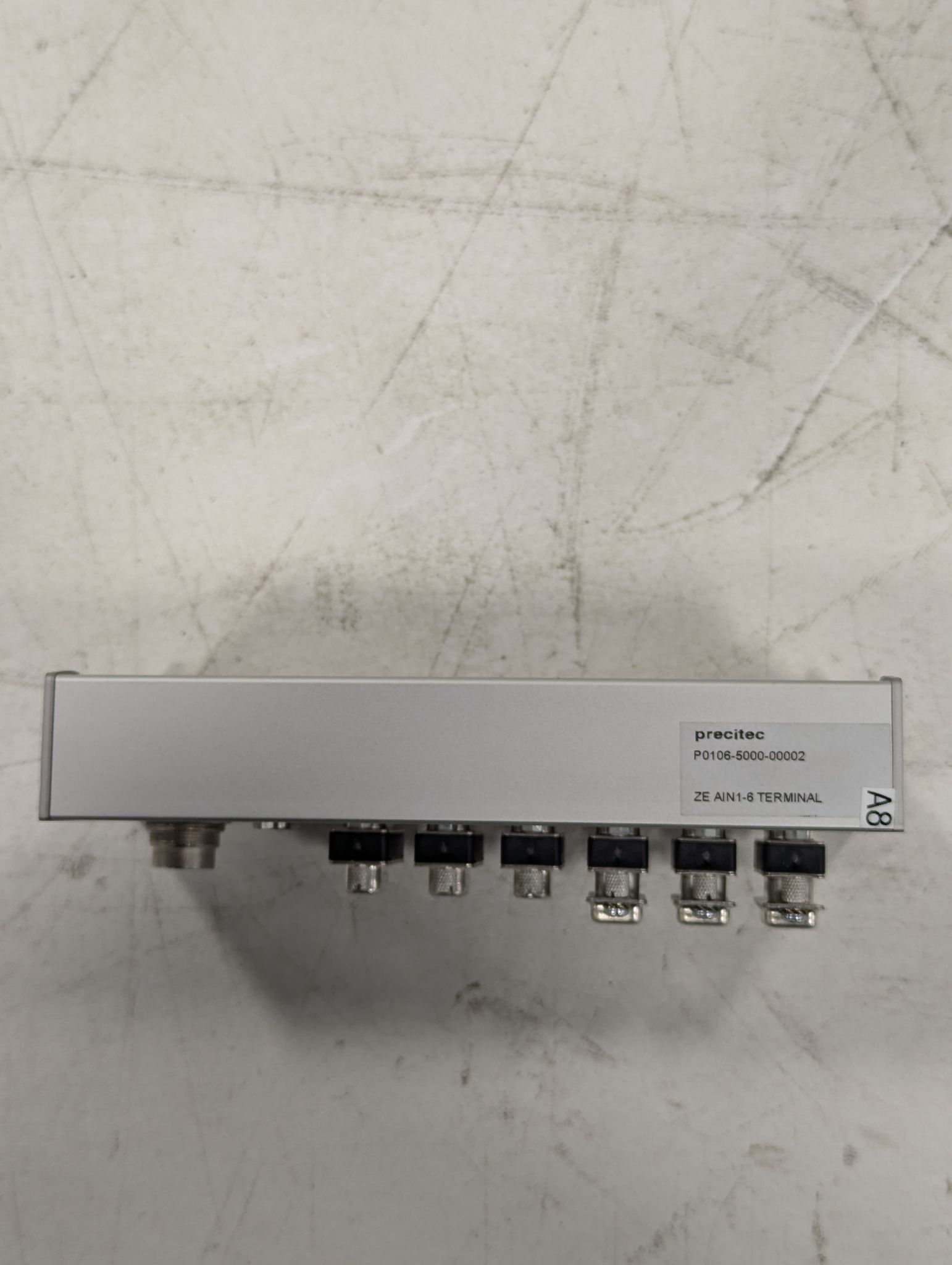 PRECITEC P0106-50000-0002 ZE AIN1-6 TERMINAL USED 1