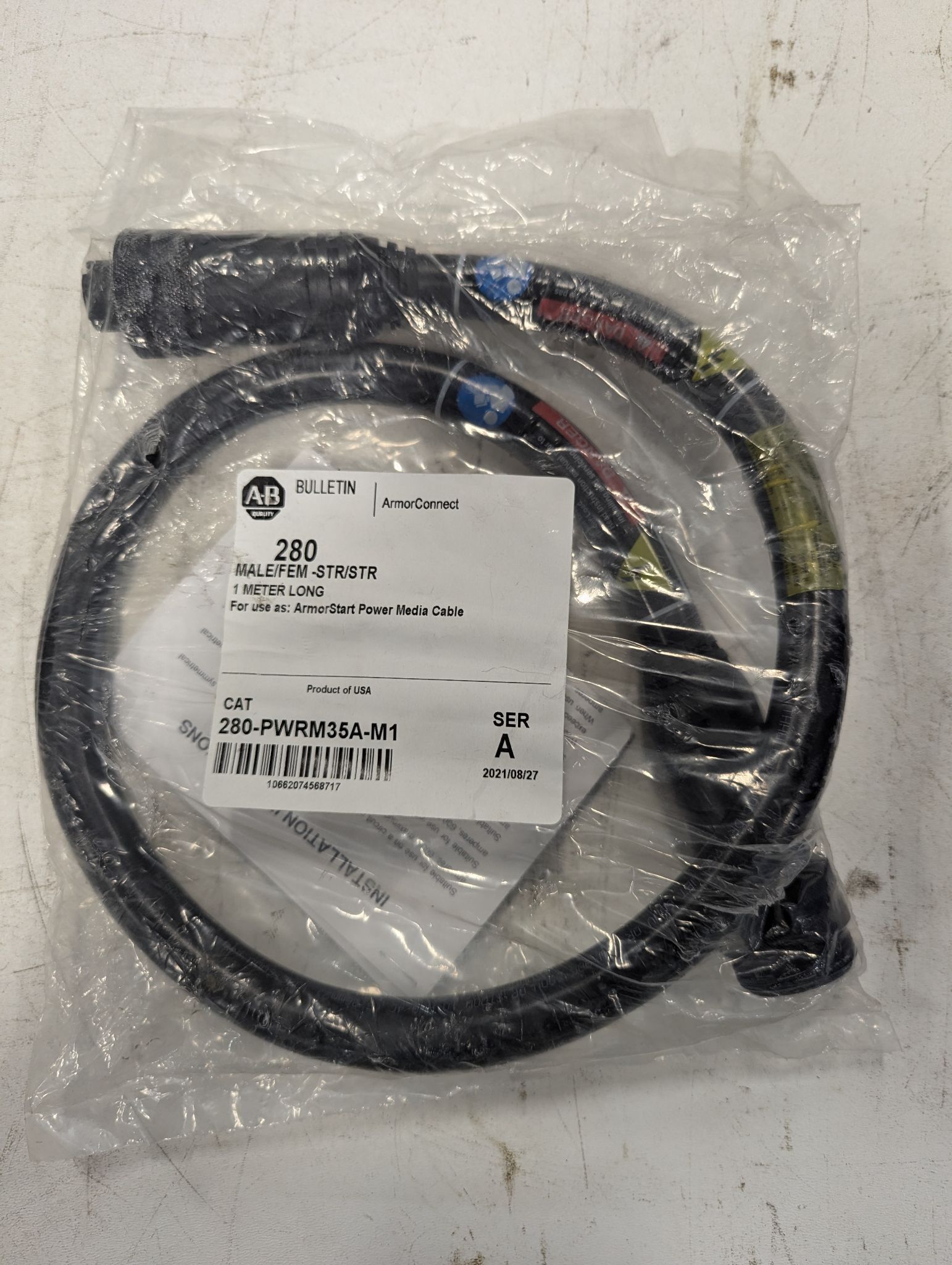 ALLEN BRADLEY 280-PWRM35A-M1 Power Cable NEW 0