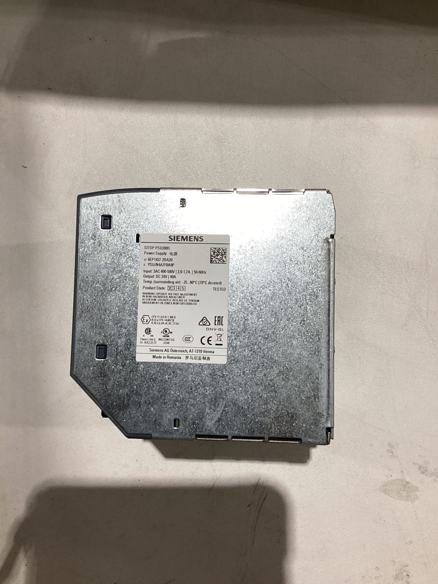SIEMENS 6EP1437-2BA20 PLC SUPPLY NEW 2