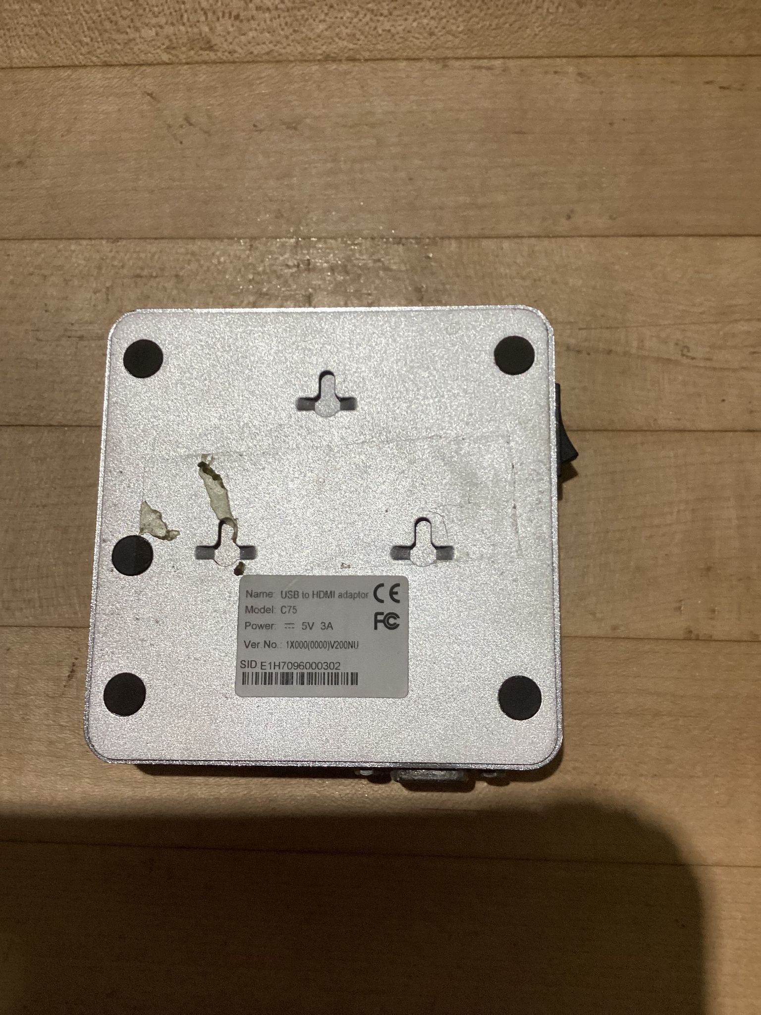 CENTERM C75 Adapter Connector USED 0
