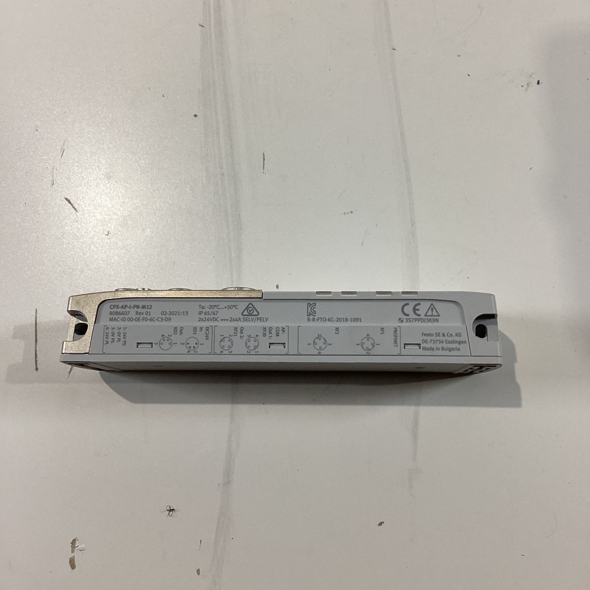 Festo CPX-AP-IPN-M12 Ethernet/IP Interface USED 1