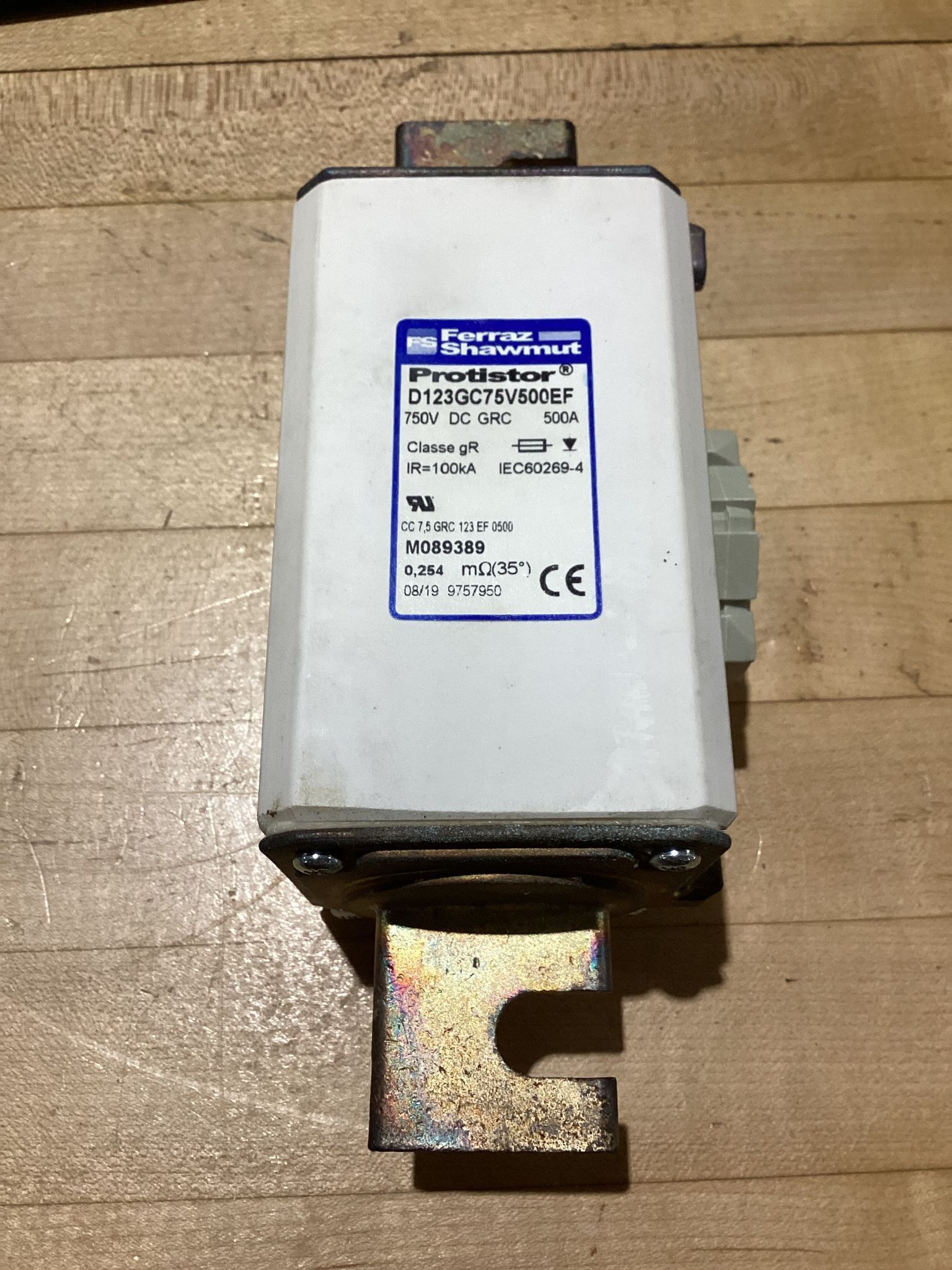 FERRAZ SHAWMUT M089389 FUSES USED 1
