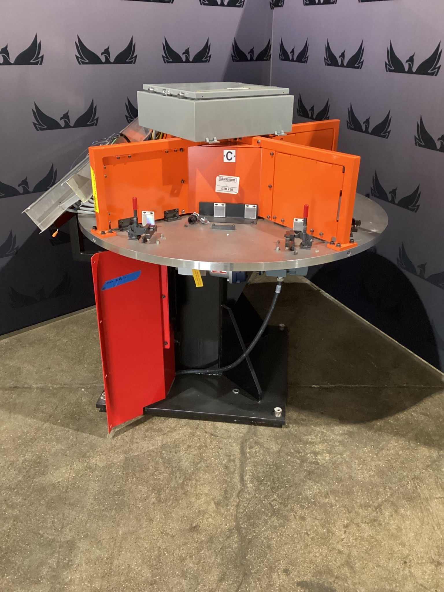 Unknown welding table/ Rotary table Used 0