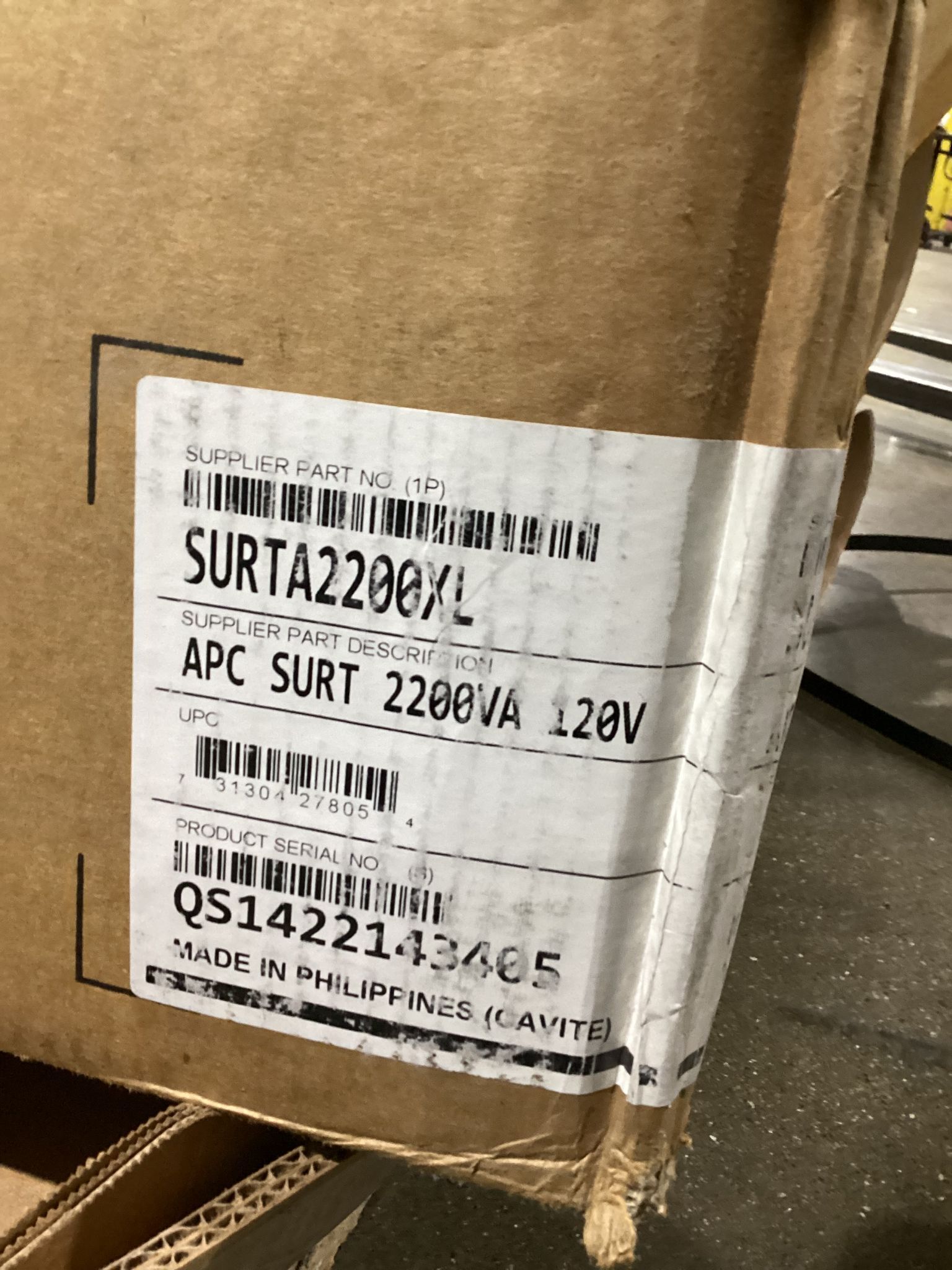 APC SURTA2200XL PLC Power Supplies NEW 1
