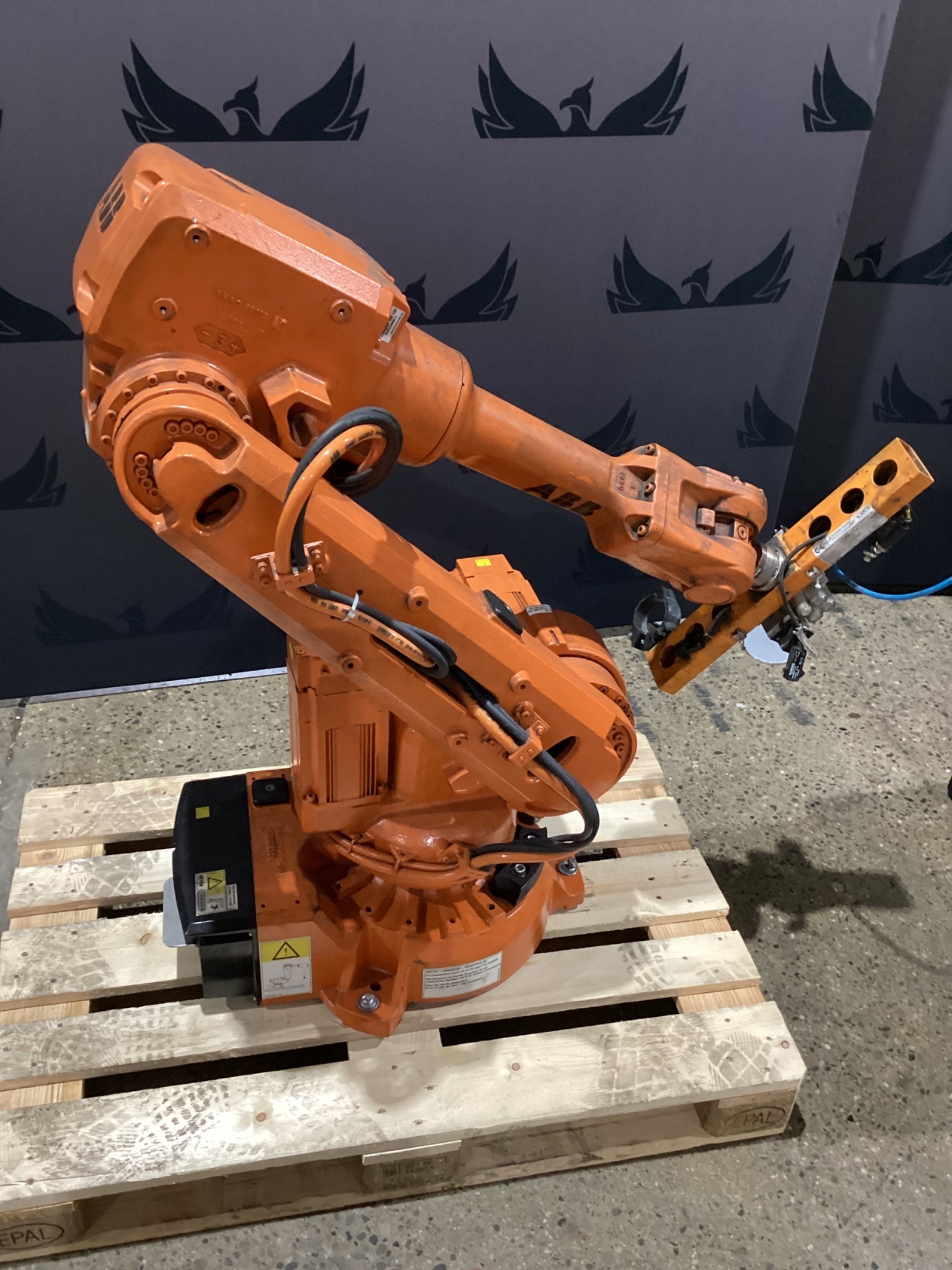 ABB IRB 2600 M2004 Robot w/ IRC5 Controls, Missing Cable Set USED 0