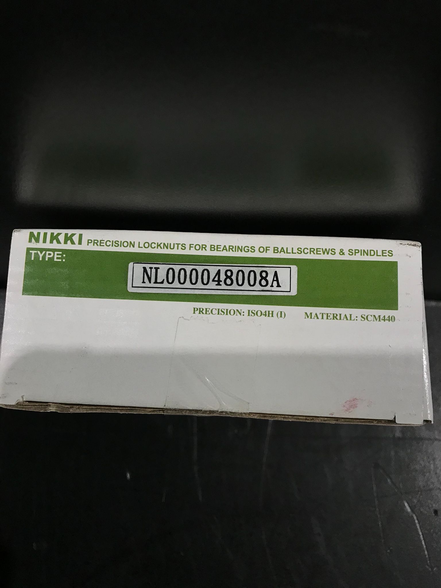 NIKKI SCM440 NL000048008A LOCKING PRECISION LOCKNUT USED 1