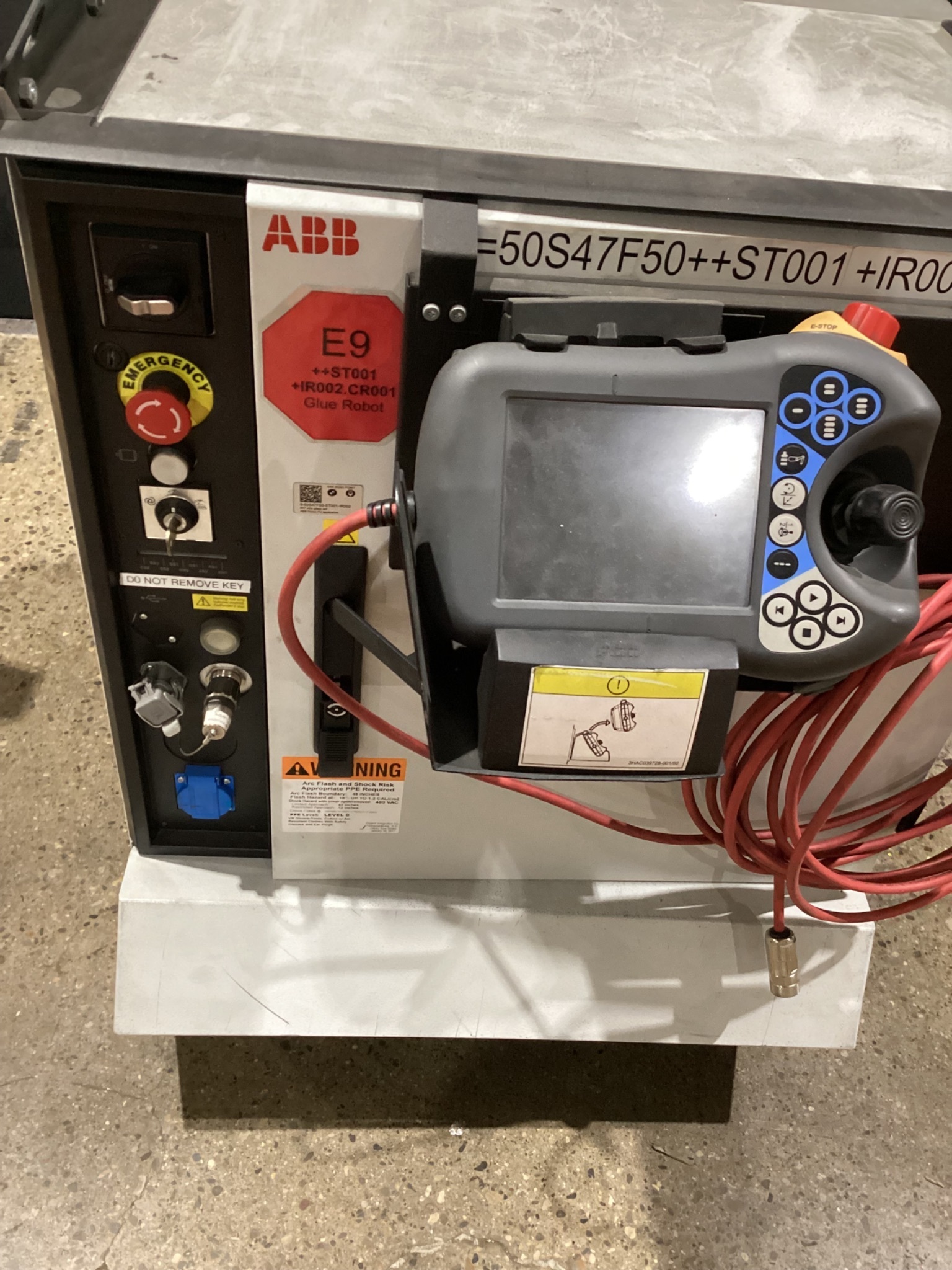 ABB IRB 2600 M2004 Robot w/ IRC5 Controls, Missing Cable Set USED 13