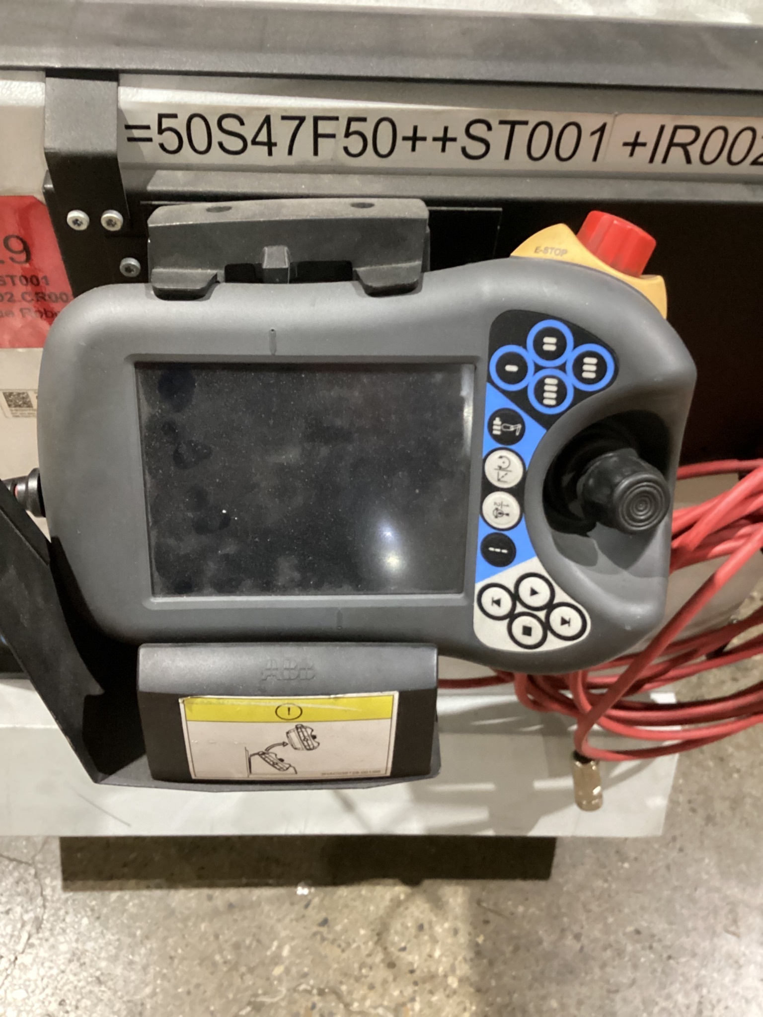 ABB IRB 2600 M2004 Robot w/ IRC5 Controls, Missing Cable Set USED 14