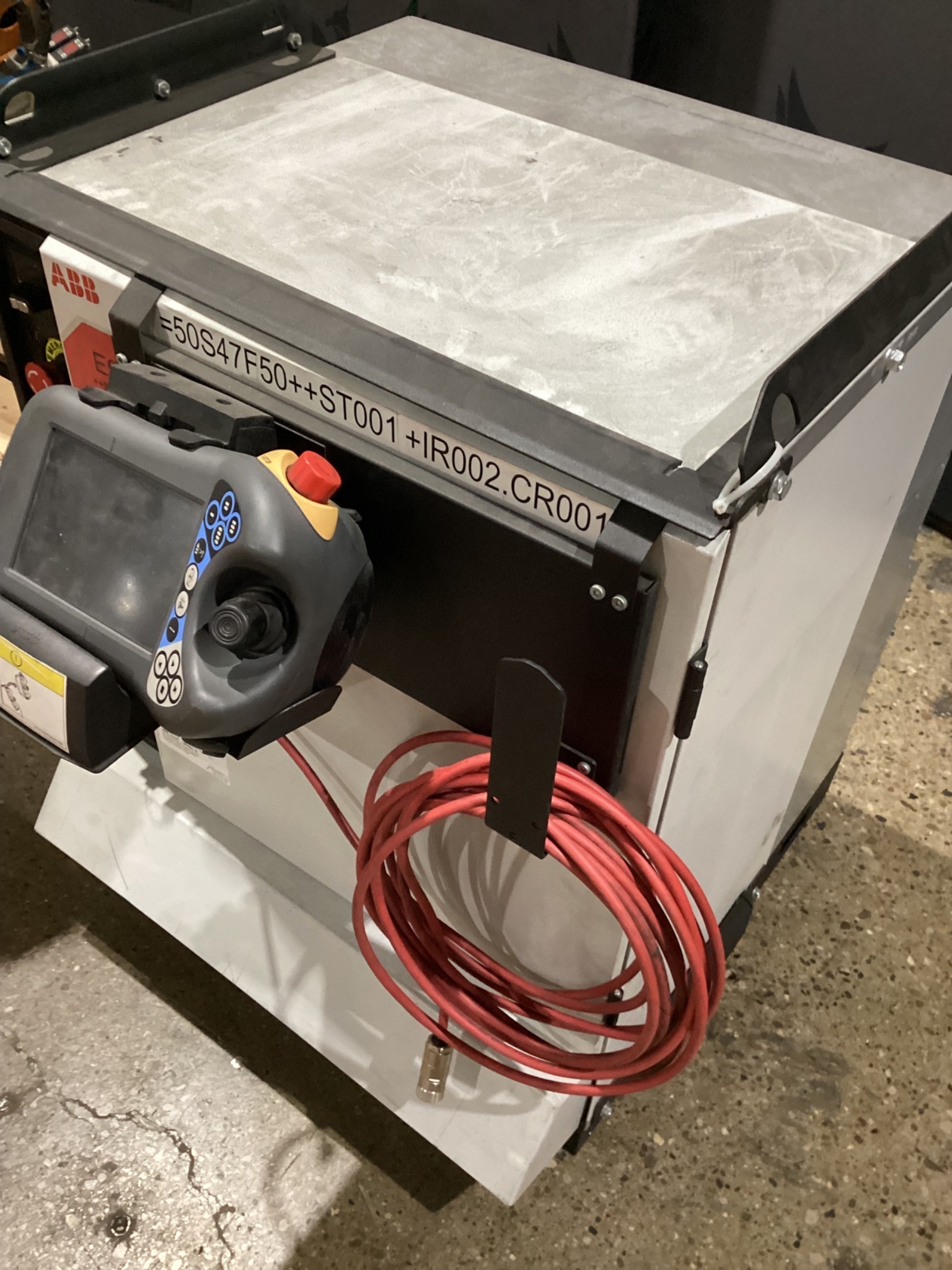 ABB IRB 2600 M2004 Robot w/ IRC5 Controls, Missing Cable Set USED 16