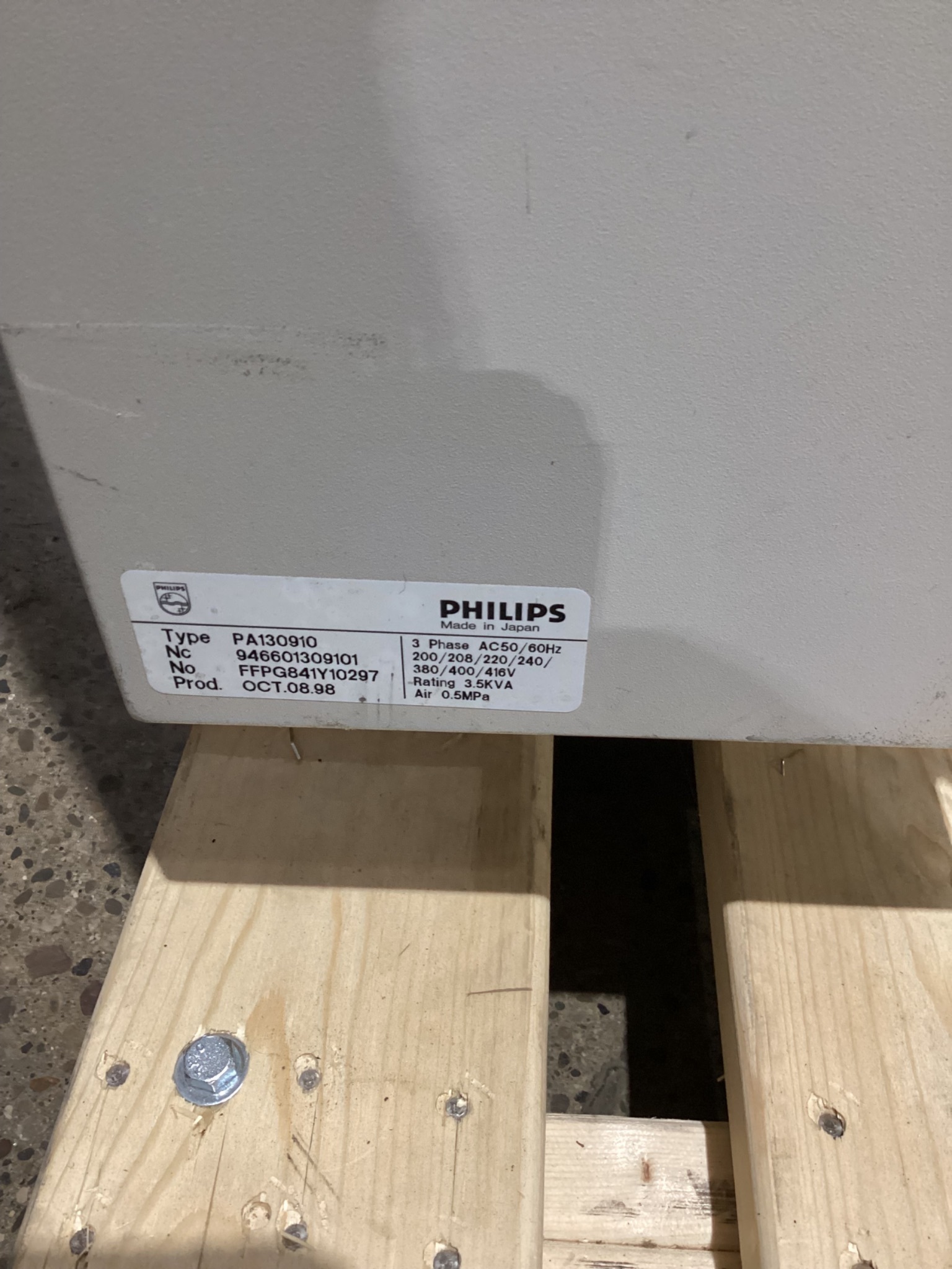 PHILIPS TOPAZ PA130910 Pick and Place Machine USED 12