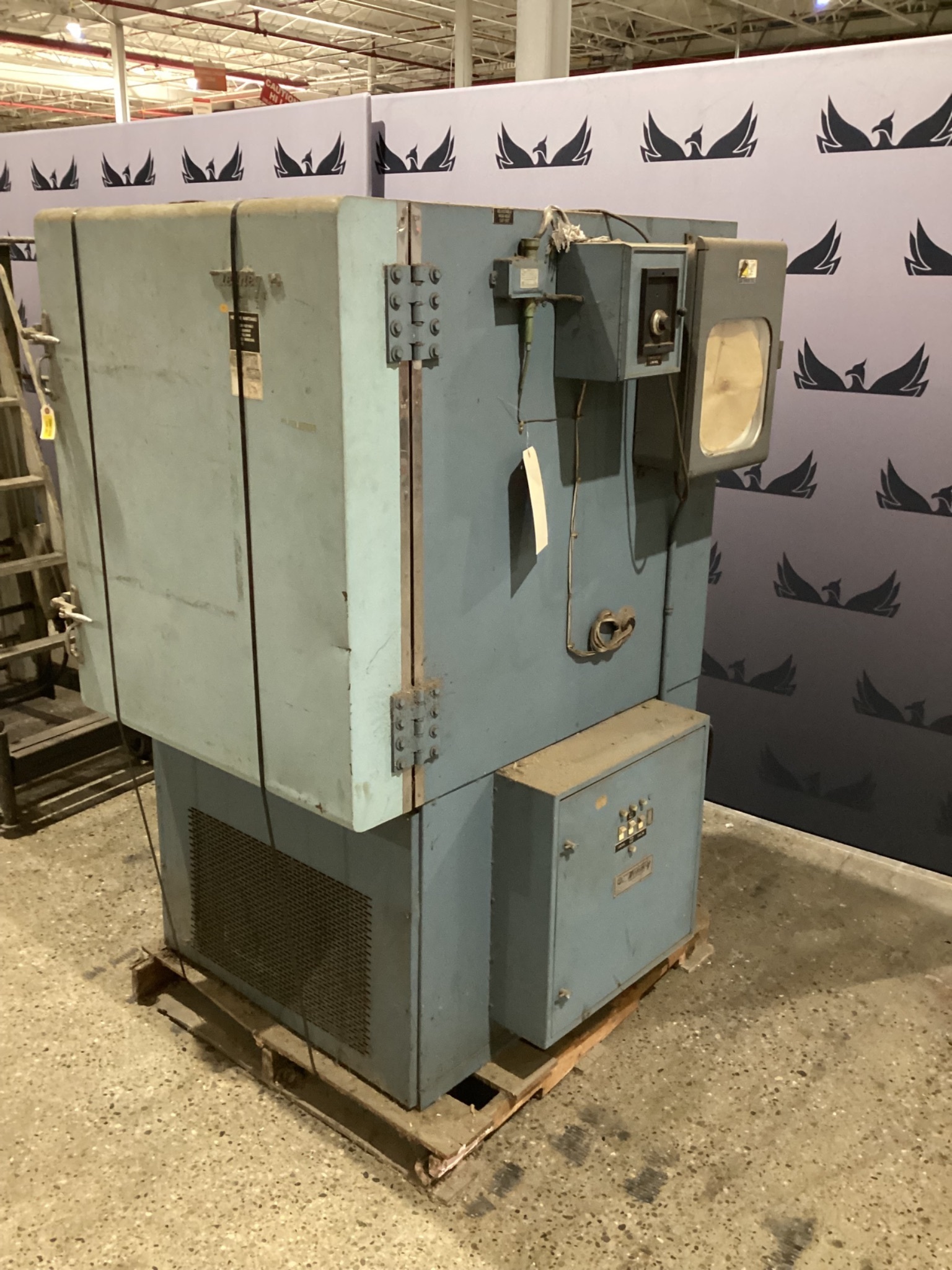 TENNEY 14 ENVIRONMENTAL CHAMBER OVEN W/ BRISTOL RECORDER USED 3