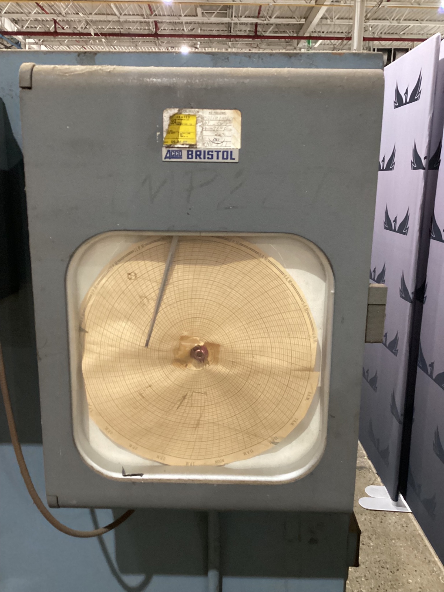 TENNEY 14 ENVIRONMENTAL CHAMBER OVEN W/ BRISTOL RECORDER USED 6