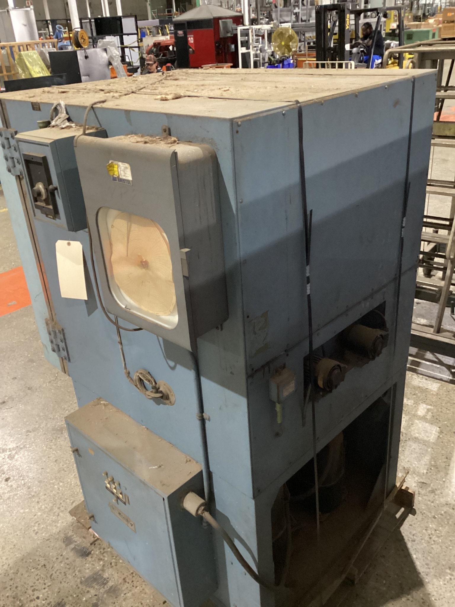 TENNEY 14 ENVIRONMENTAL CHAMBER OVEN W/ BRISTOL RECORDER USED 9