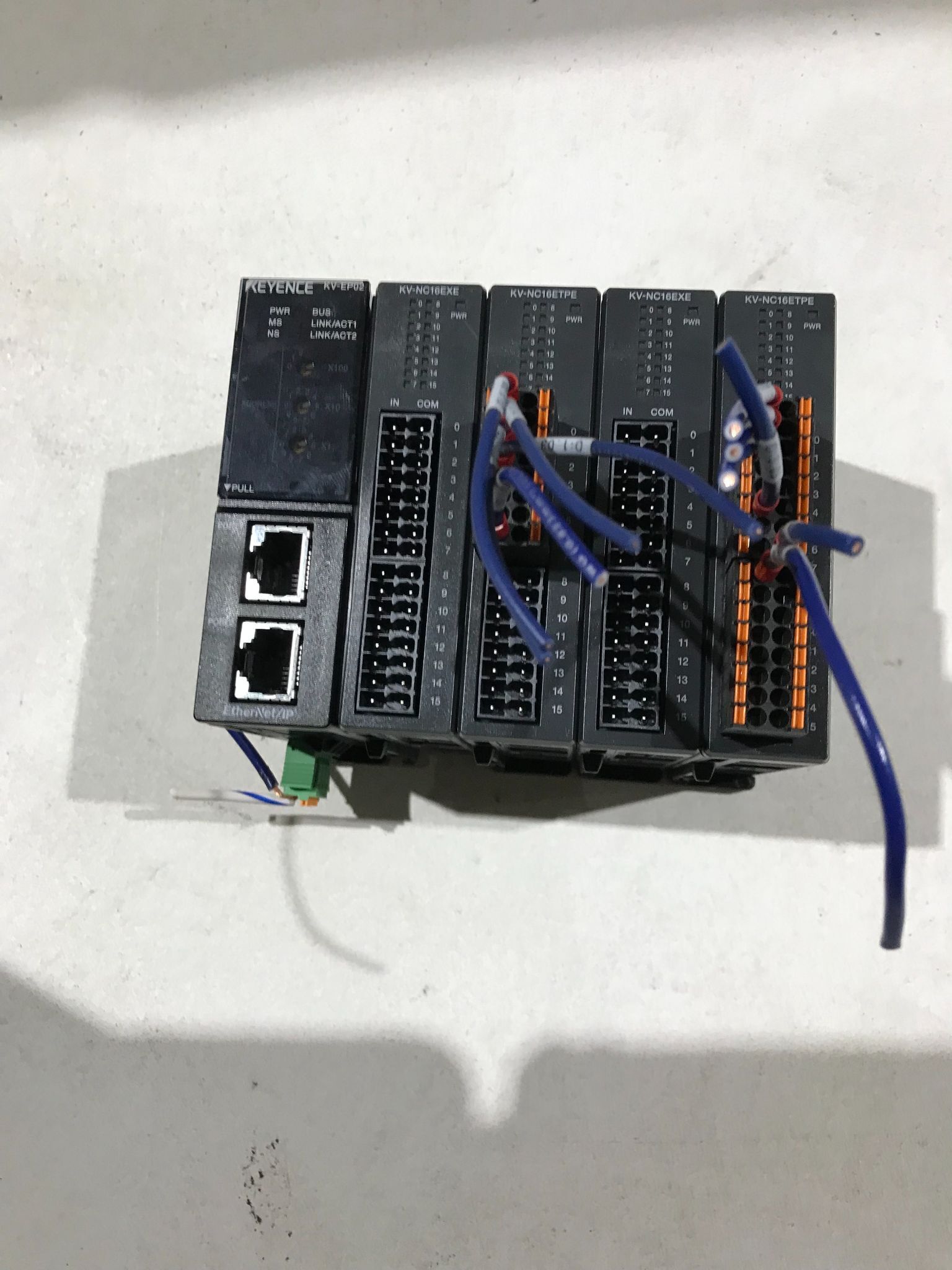 KEYENCE KV-EP02 PLC Communication Module USED 1