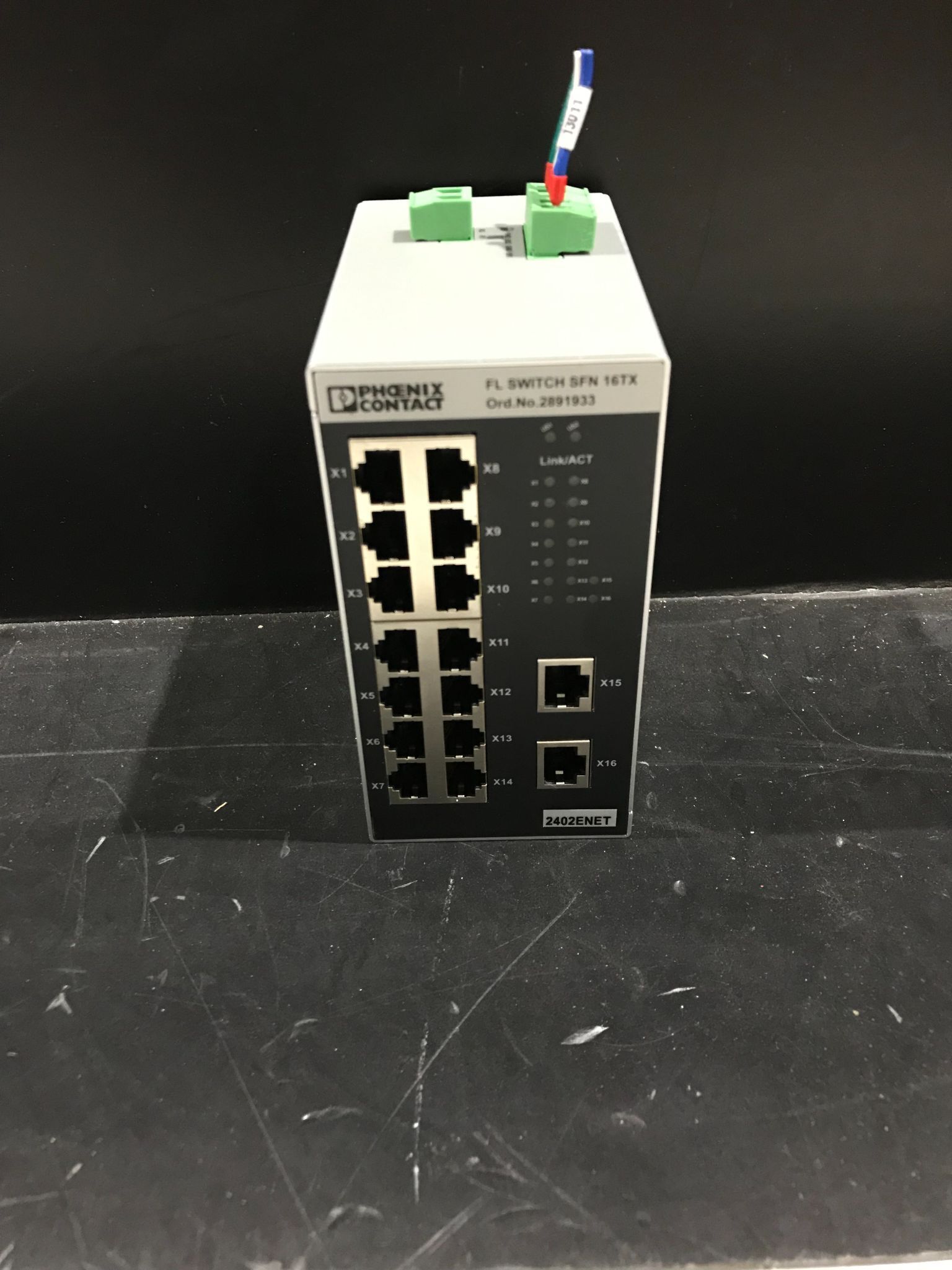 PHOENIX CONTACT FL SWITCH SFN16TX (2891933) Industrial Ethernet Switch USED 1