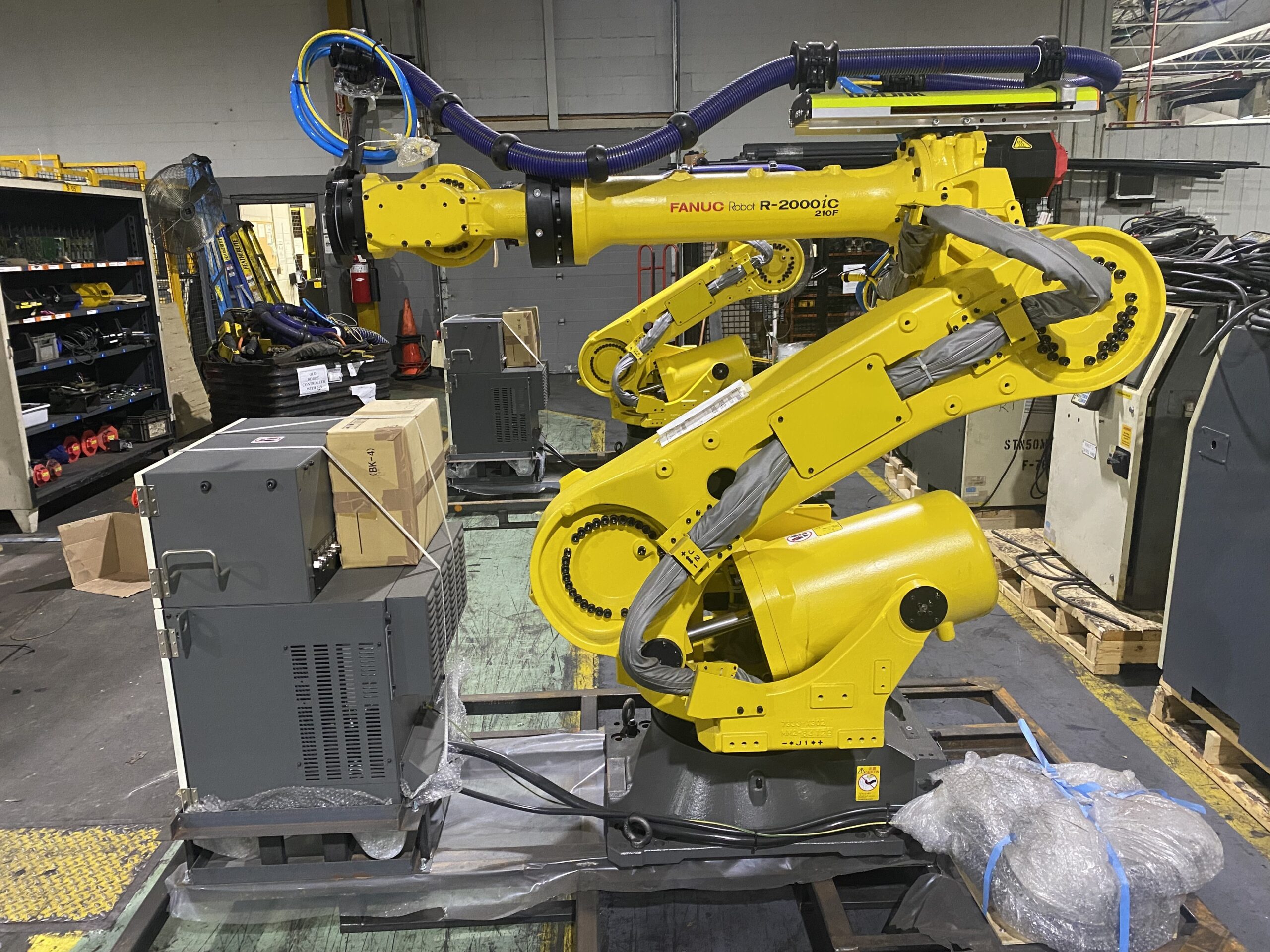 FANUC - R-2000iC/210F w/ R30iB PLUS Controls & Leoni Dress Pack NEW 1