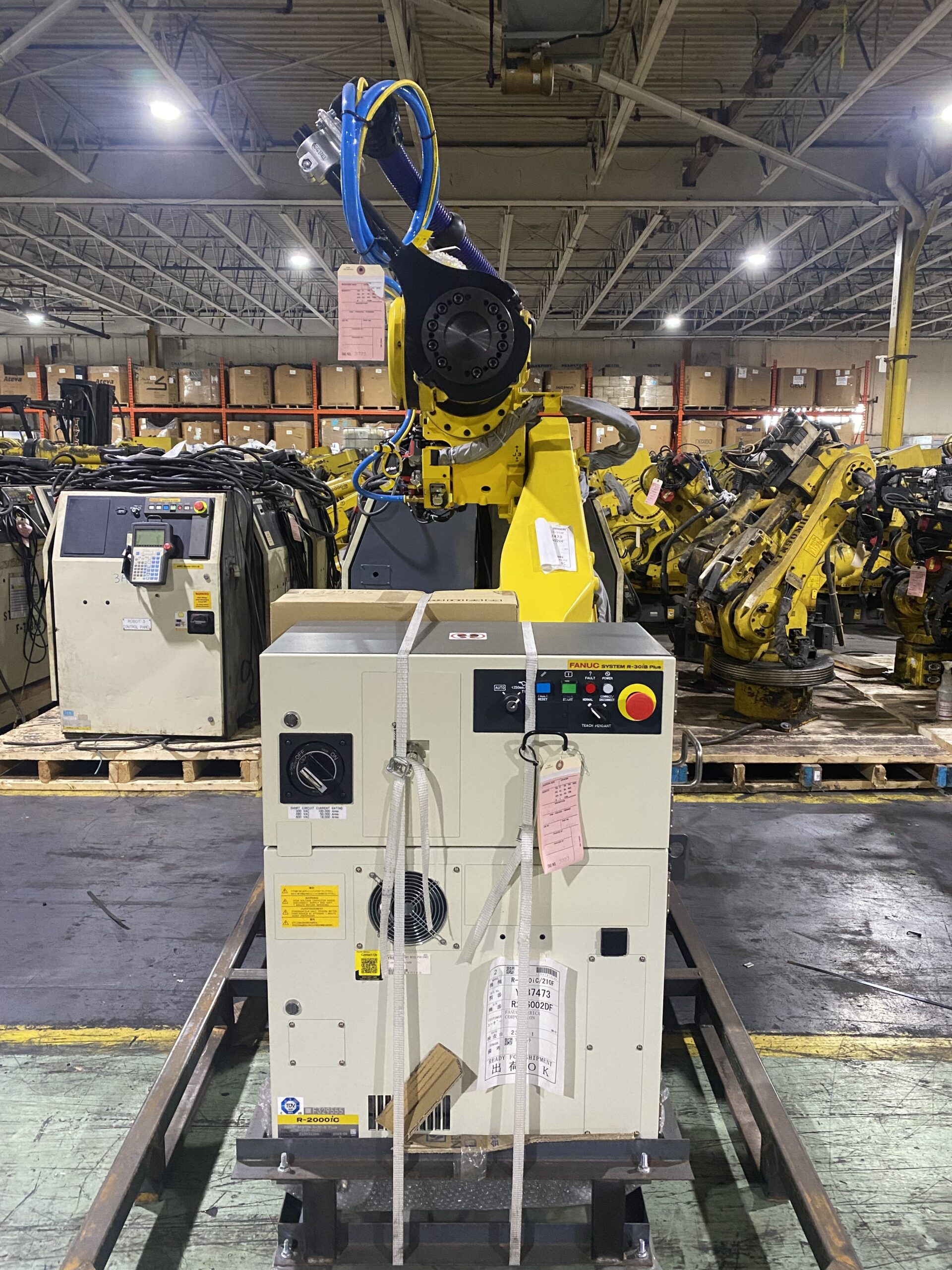 FANUC - R-2000iC/210F w/ R30iB PLUS Controls & Leoni Dress Pack NEW 2