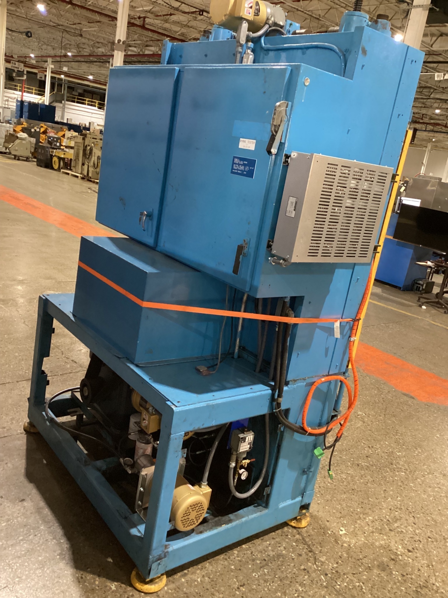 BYRNE COMPOSITE COIL SPRING FATIGUE TESTER USED 3