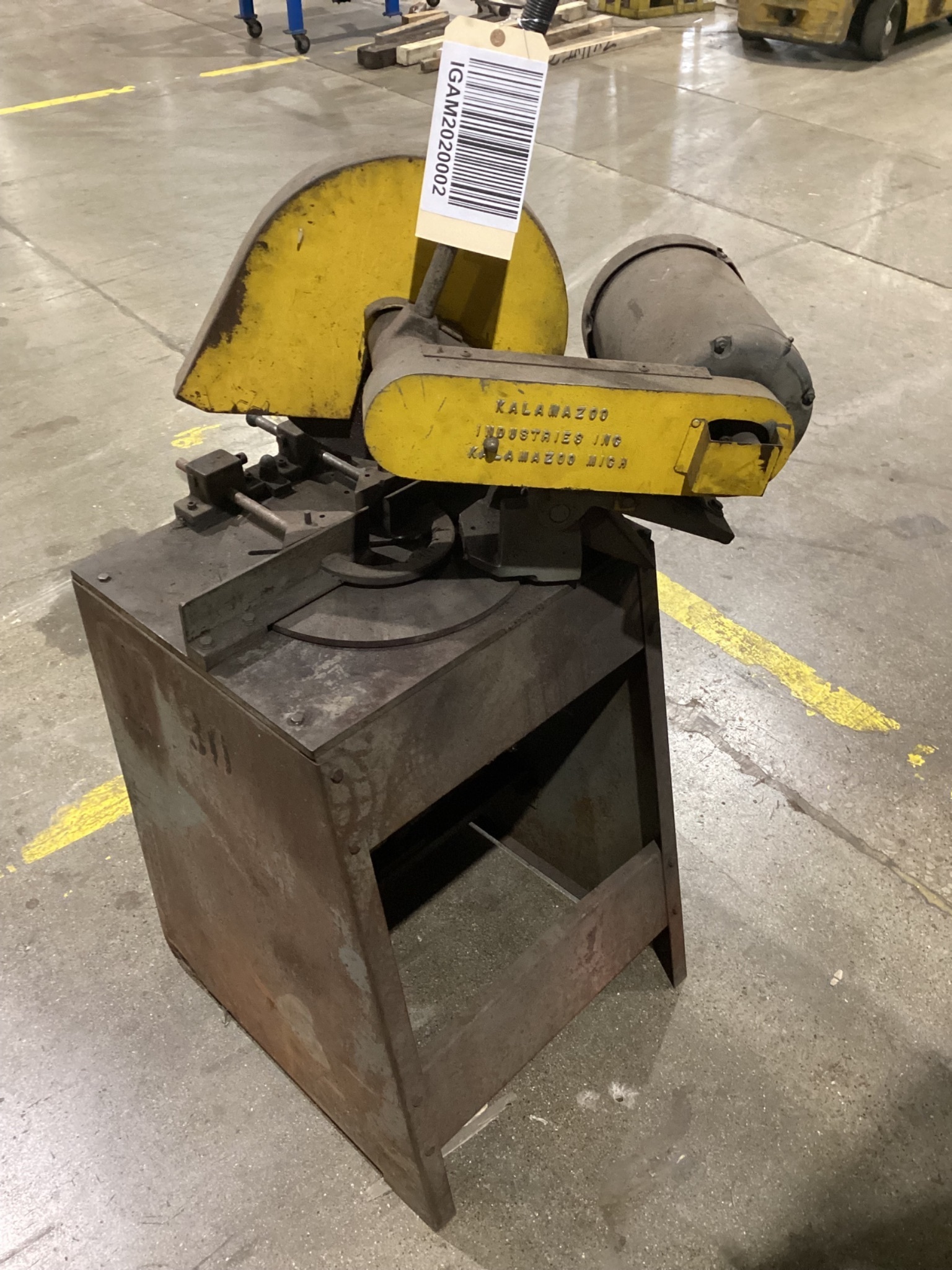 KALAMAZOO INDUSTRIES CIRCULAR COLD SAW USED 4