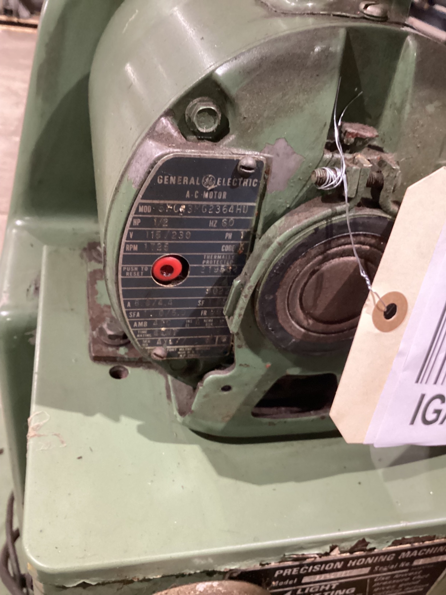 SUNNEN MBB 1600K PRECISION HONING MACHINE USED 9