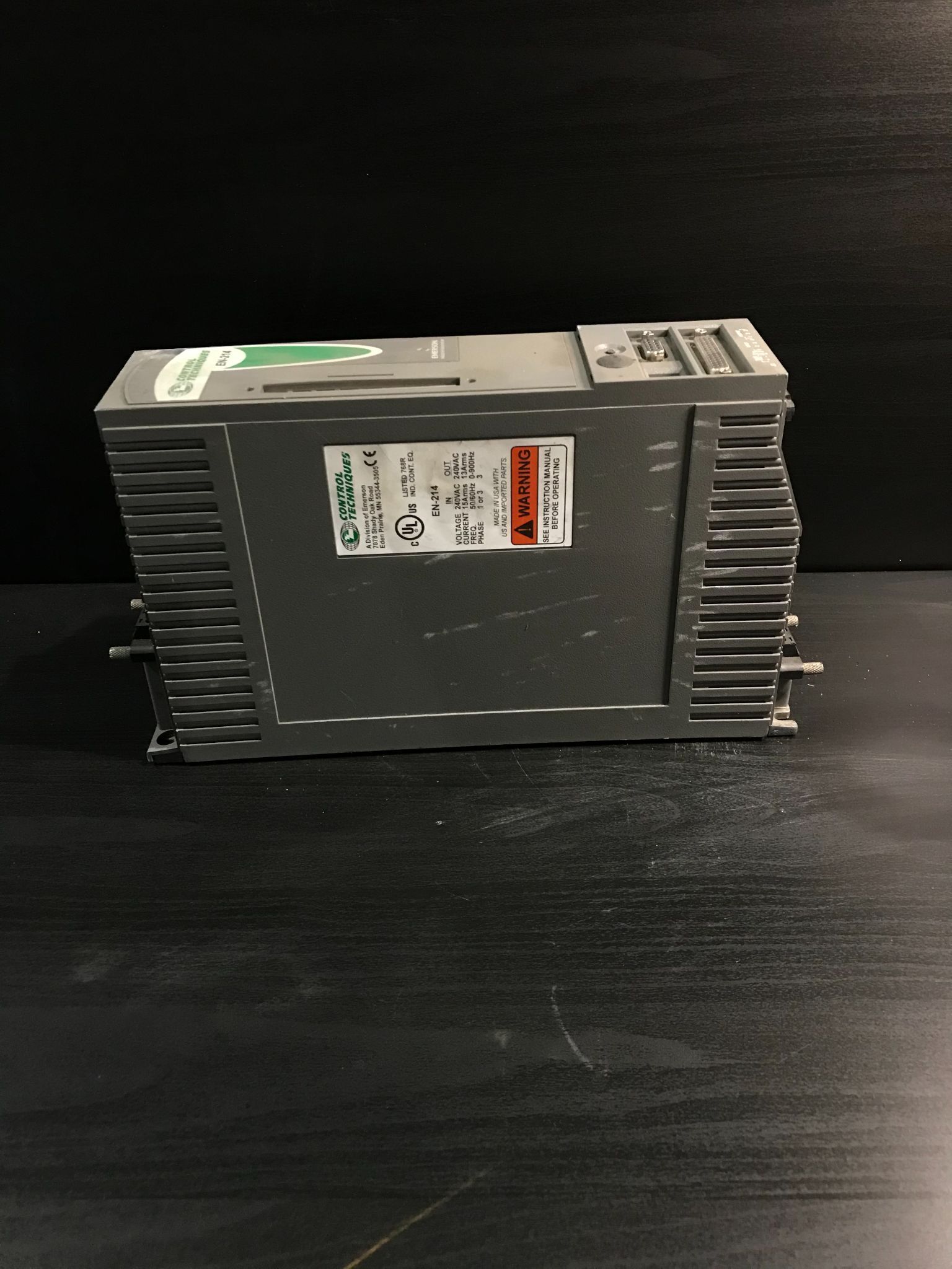 CONTROL TECHNIQUES EN-214 Servo Drive USED 1