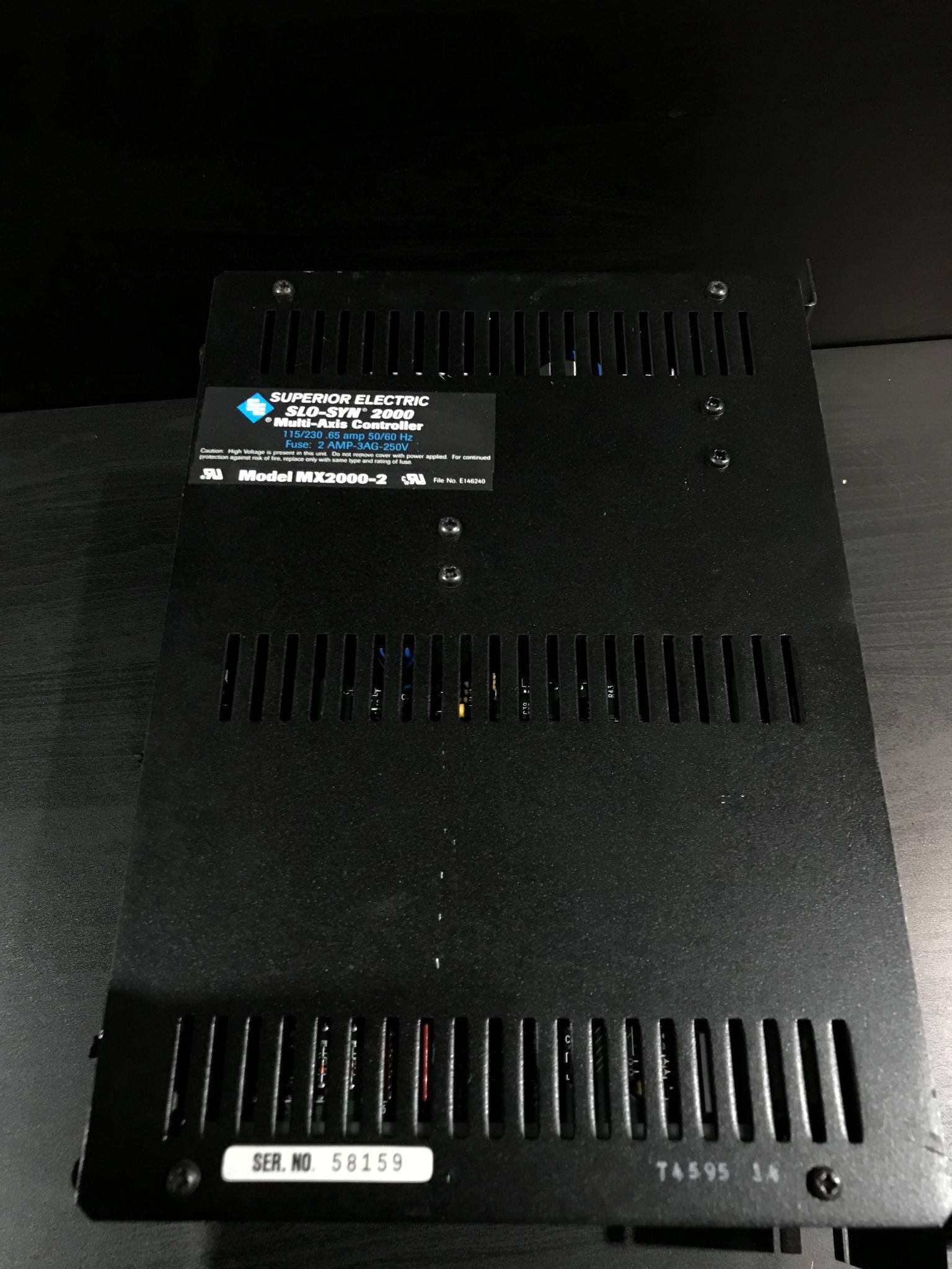 SUPERIOR ELECTRIC MX2000-2 SLO-SYN 2000 Multi-Axis Controller USED 1