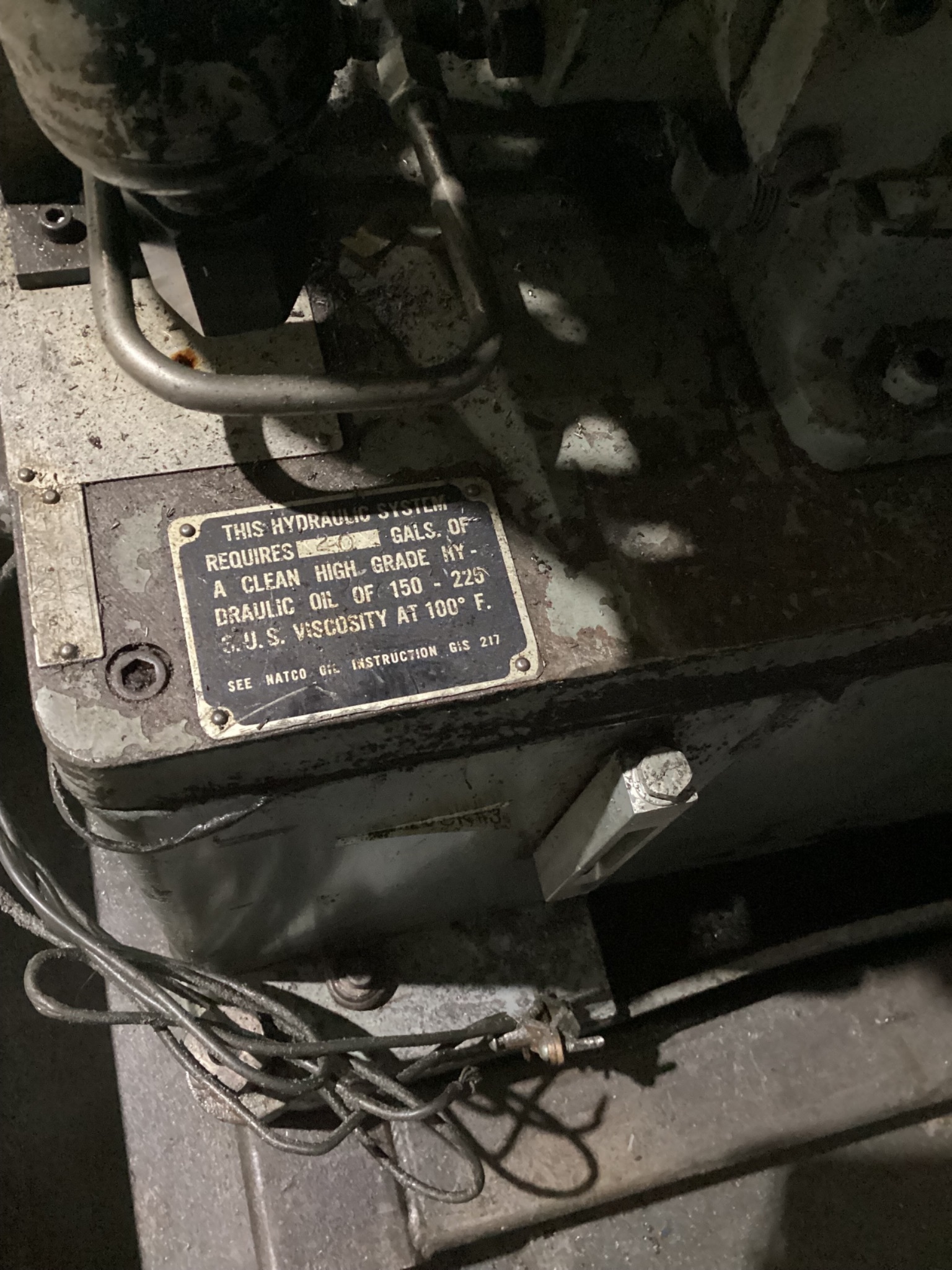 NATCO 10J Vertical Drill Press/Mill USED 9