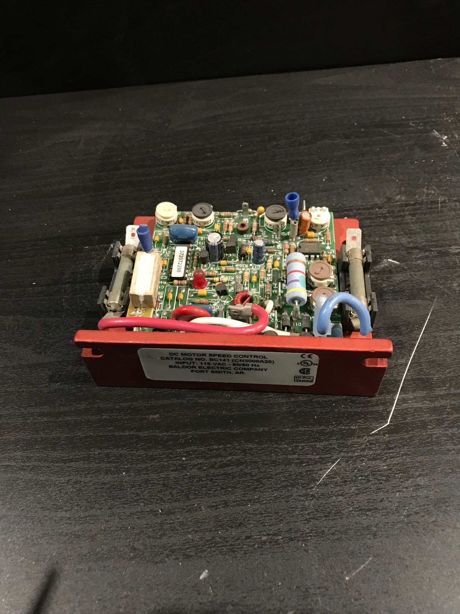 BALDOR BC141 DC Motor Speed Control USED 1