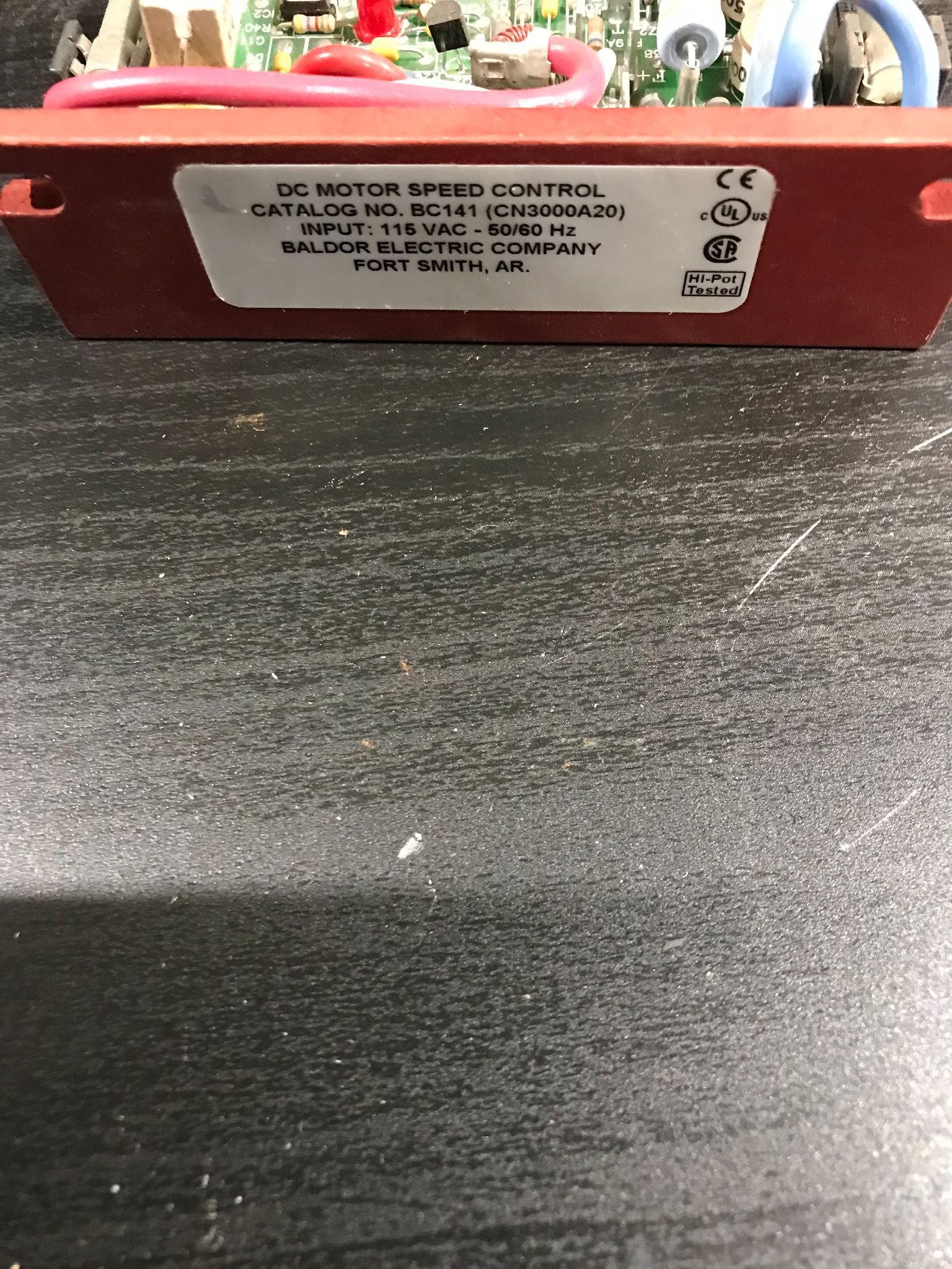 BALDOR BC141 DC Motor Speed Control USED 3