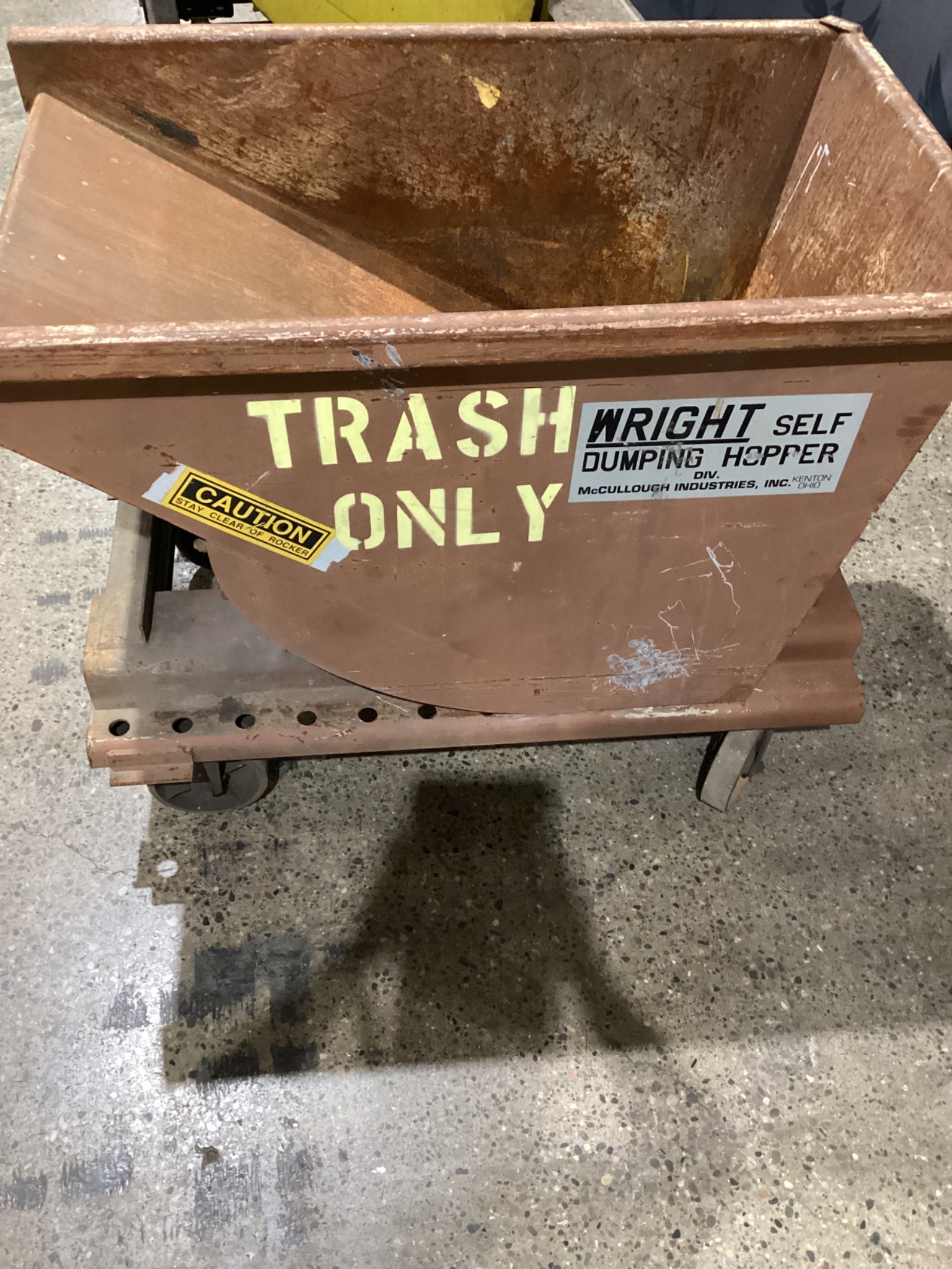 WRIGHT SELF DUMPING HOPPER USED 2