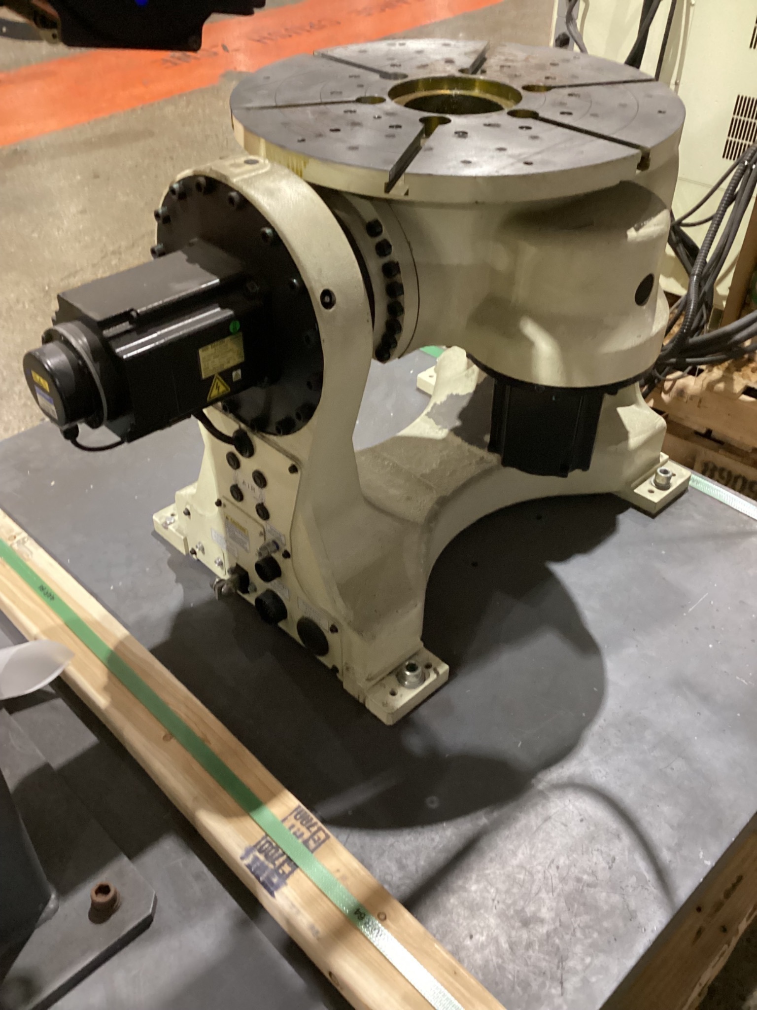 OTC DAIHEN LAB-ARC 100 FD WELDING SYSTEM ROBOT WITH POSITIONER, CONTROL & SAFETY GATE, 2015 10