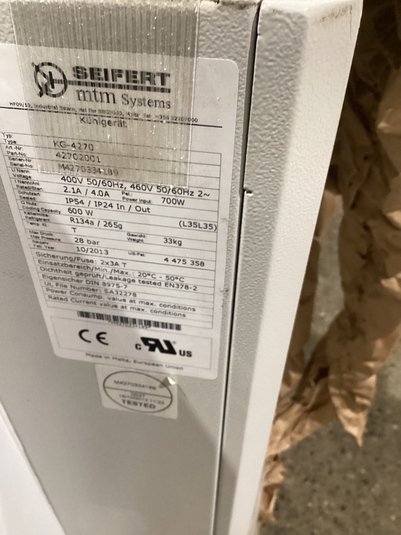 IPG 4000W 4KW YLS-4000 FIBER LASER POWER SOURCE, 2013 9