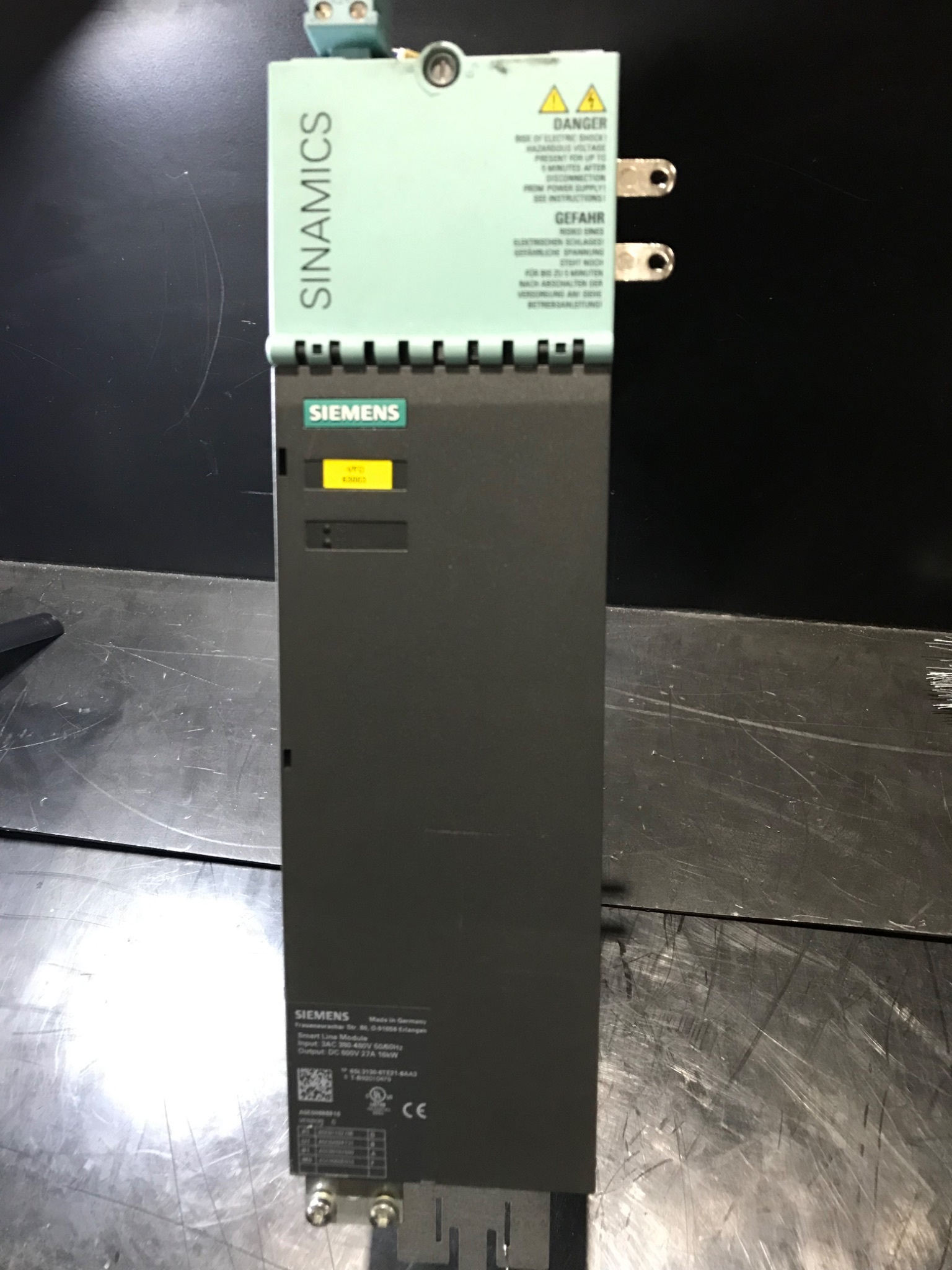 SIEMENS 6SL3130-6TE21-6AA3 SMART LINE MODULE NEW 1