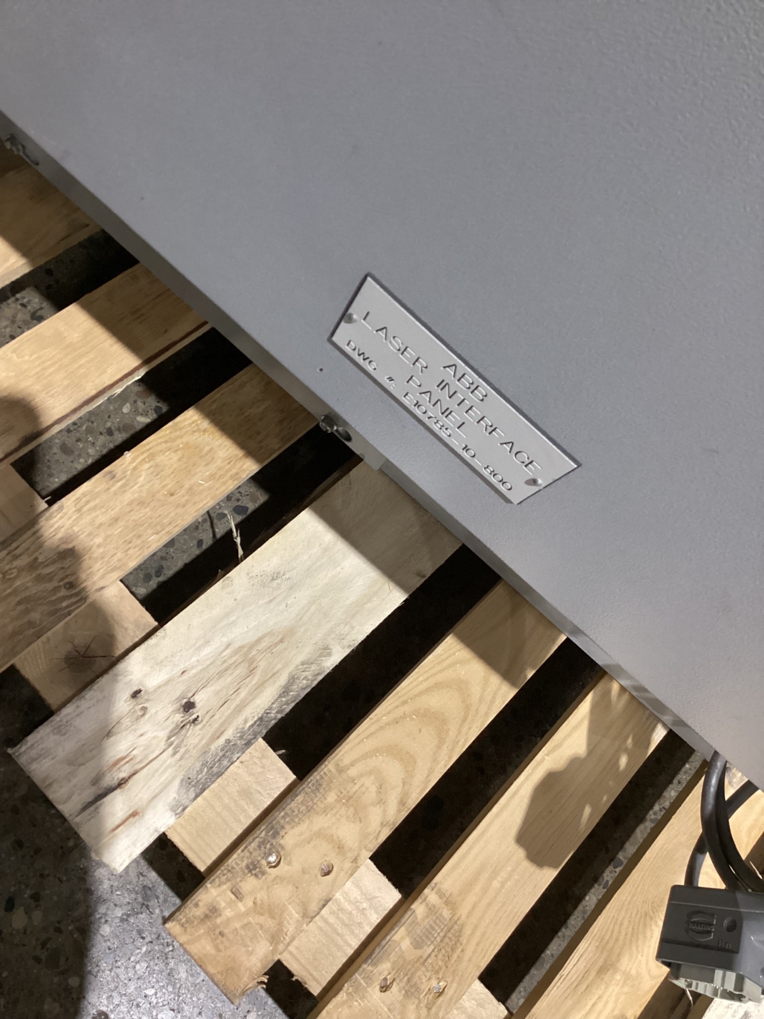 IPG YLR-1000 LASER CUTTING PANEL,CABINET AND TEACH PENDANT USED 2