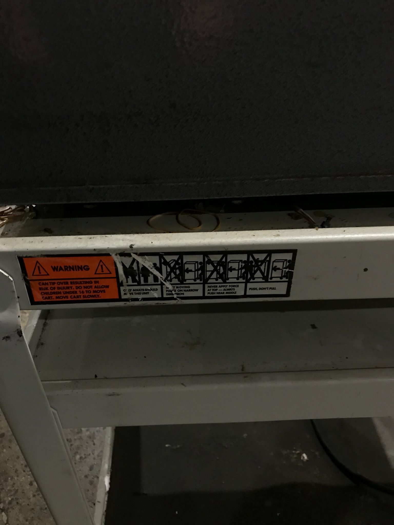 ADVENT LABEL APPLICATOR CO MODEL NO.465 WITH STANDING CART 5