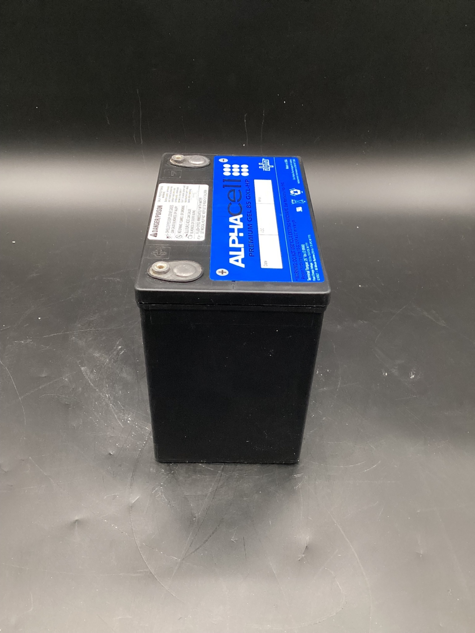 ALPHA 85-GXL-HP 12V, 50Ah Capacity VRLA Gelled Electrolyte Battery NEW 2