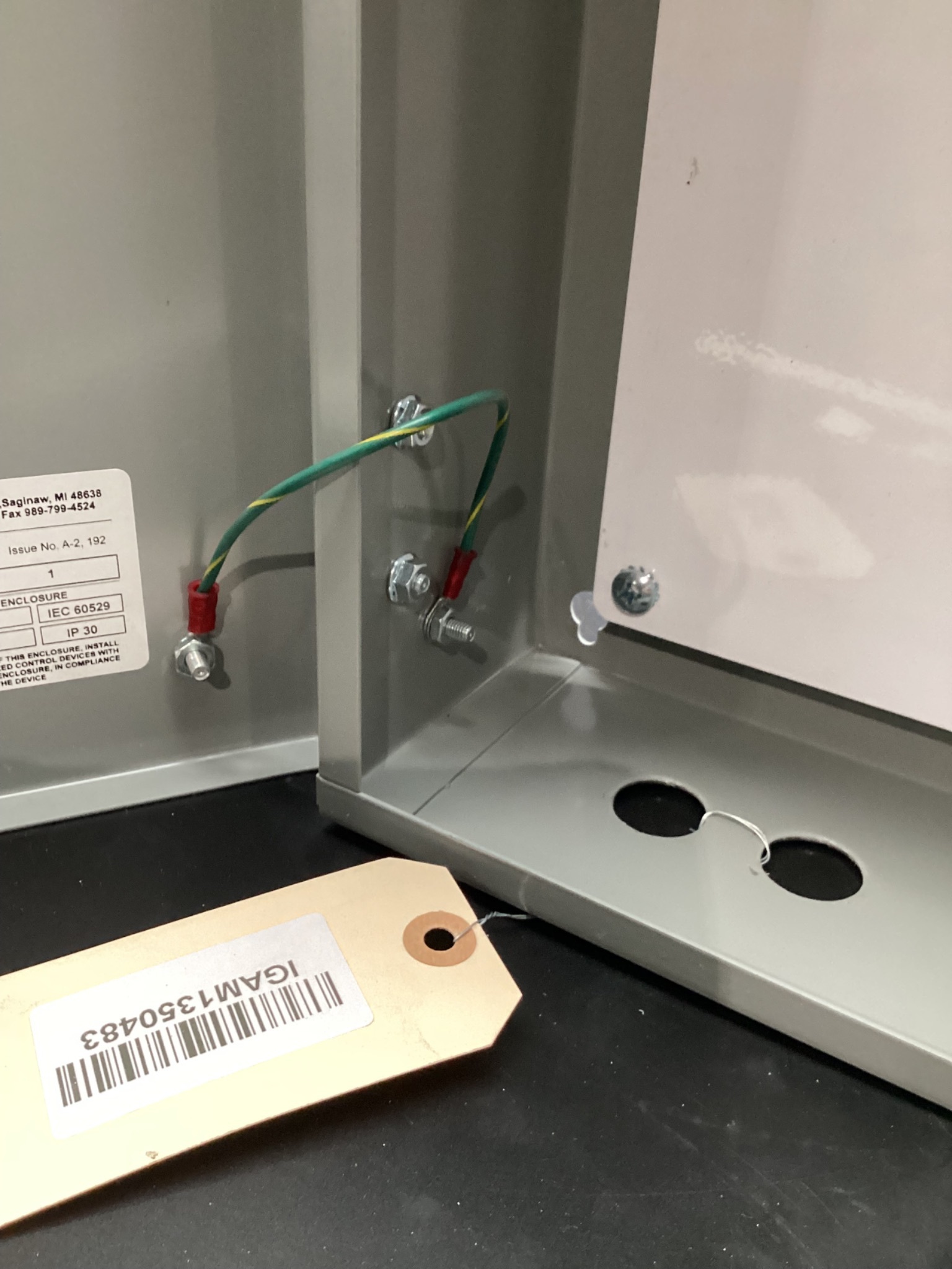 SAGINAW SCE-12N1004LP NEMA-1 Enclosure USED 2