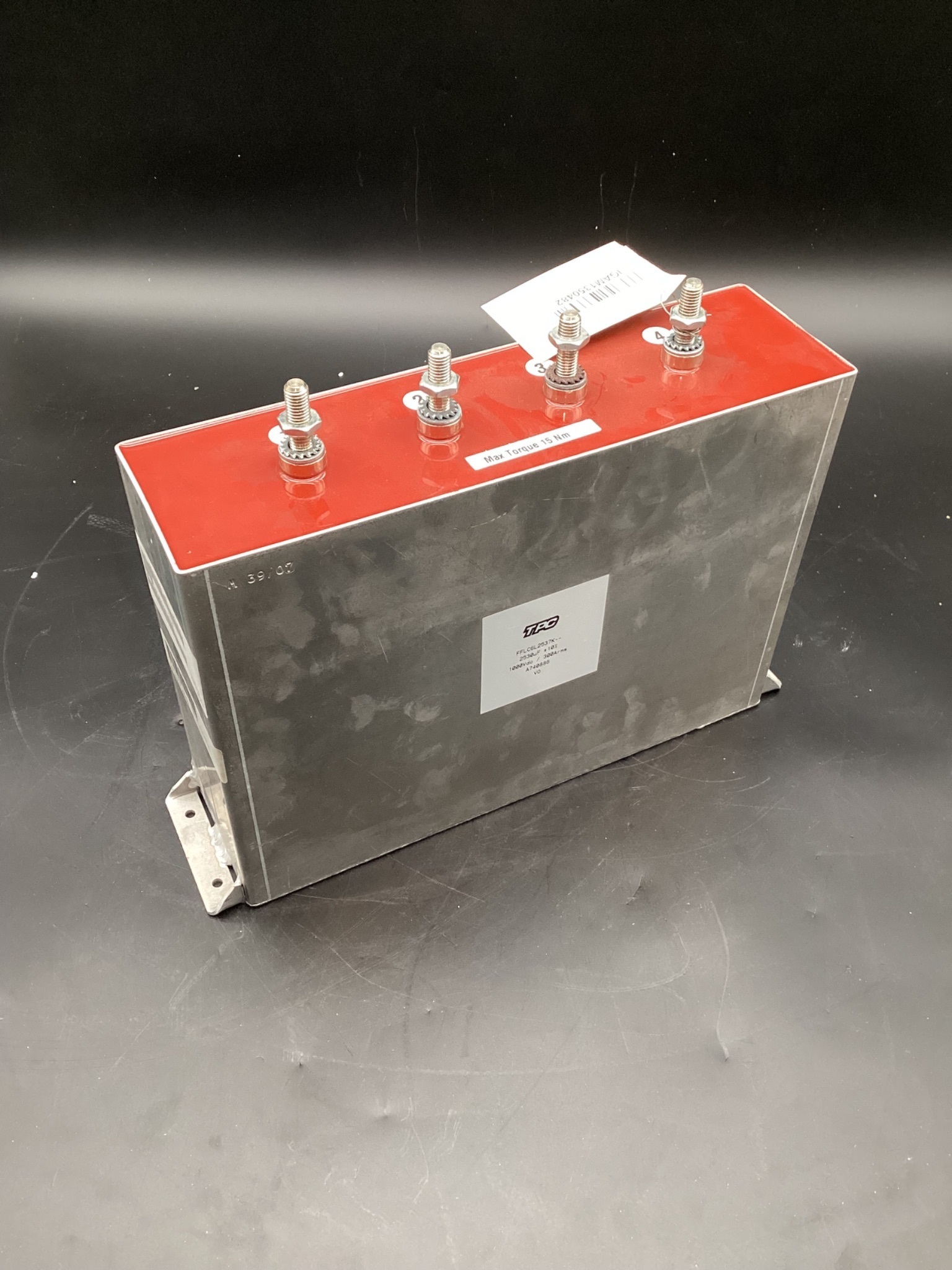 TPC FFLC6L2537K 2530uF, 1000 VDC / 300A RMS, A740886 High Power Capacitor NEW 0
