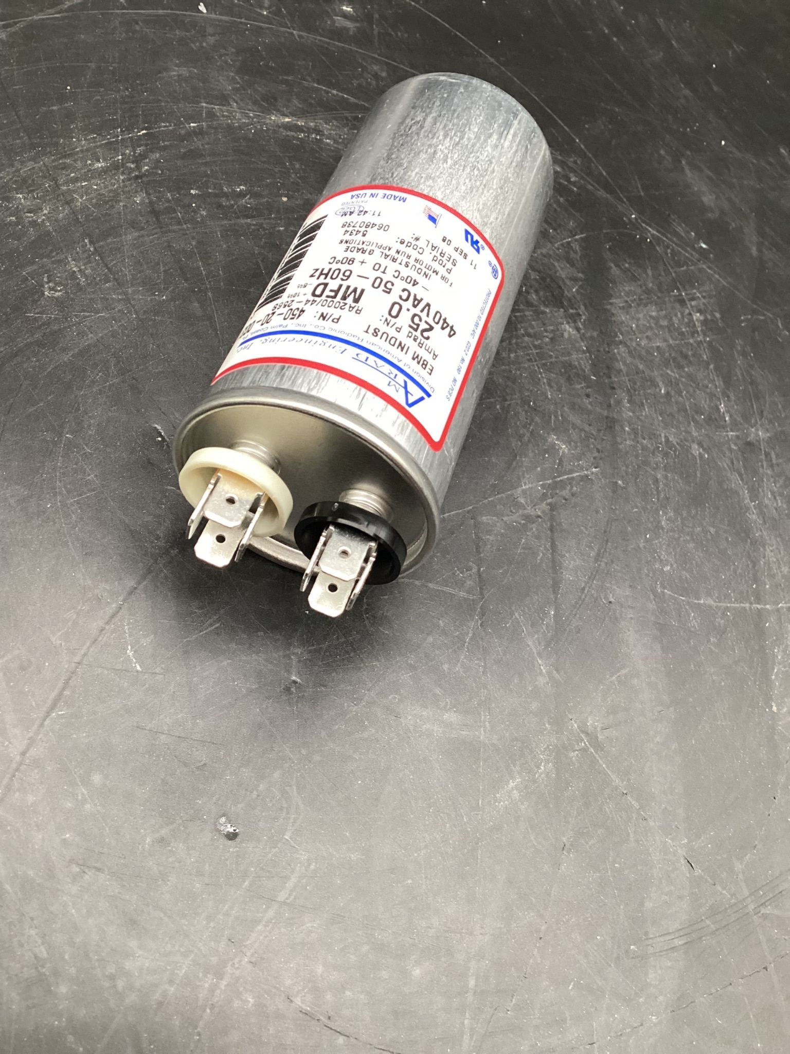 AMRAD EBM PAPST 450-20-0031 Motor Capacitor NEW 1